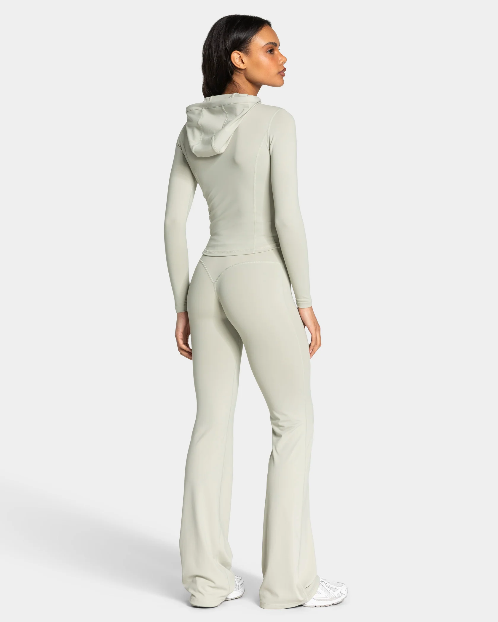 Allrounder Shaping Hooded Zip Jacke "Pistachio - Gold" - Image 5