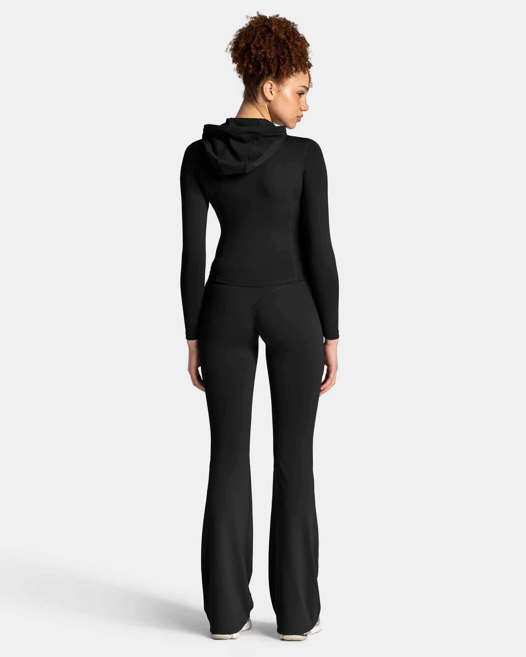 Allrounder Shaping Hooded Zip Jacke "Schwarz - Gold" - Image 5