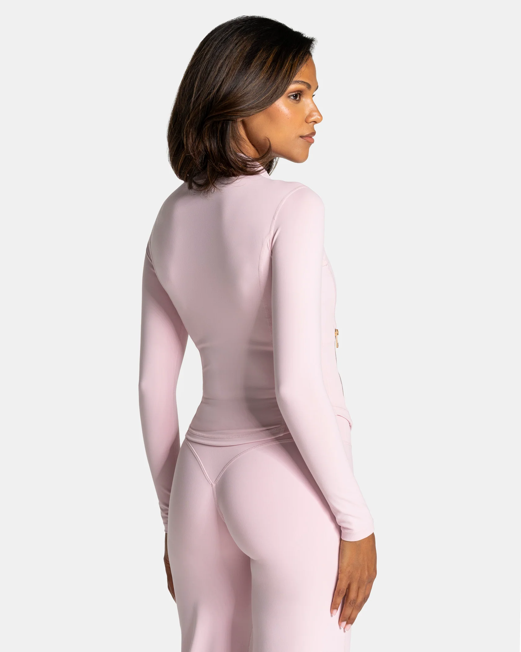 Allrounder Shaping Zip Jacke "Rosa - Gold" - Image 2