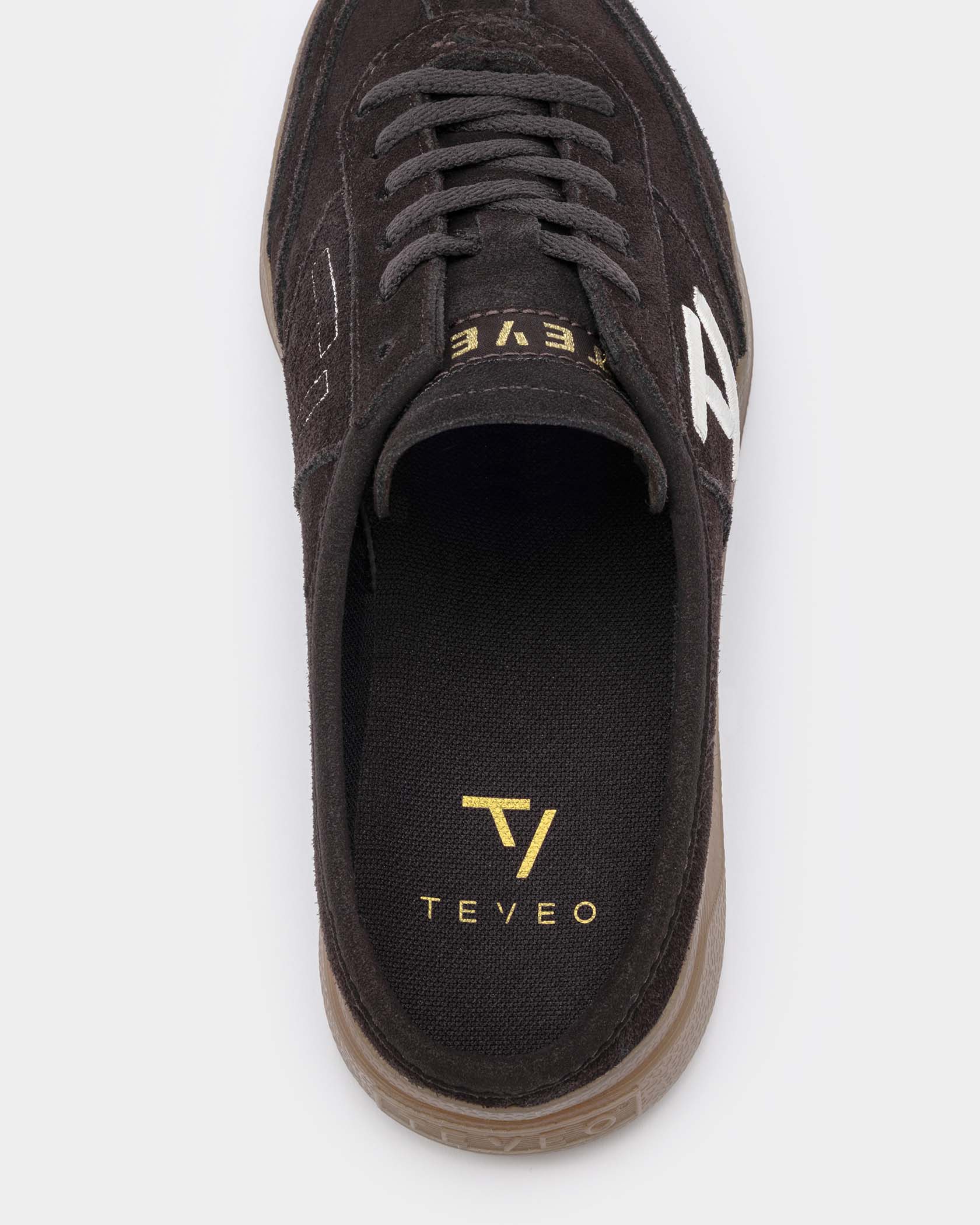 Classic Mule "Dark Chocolate - Off White" - Image 10