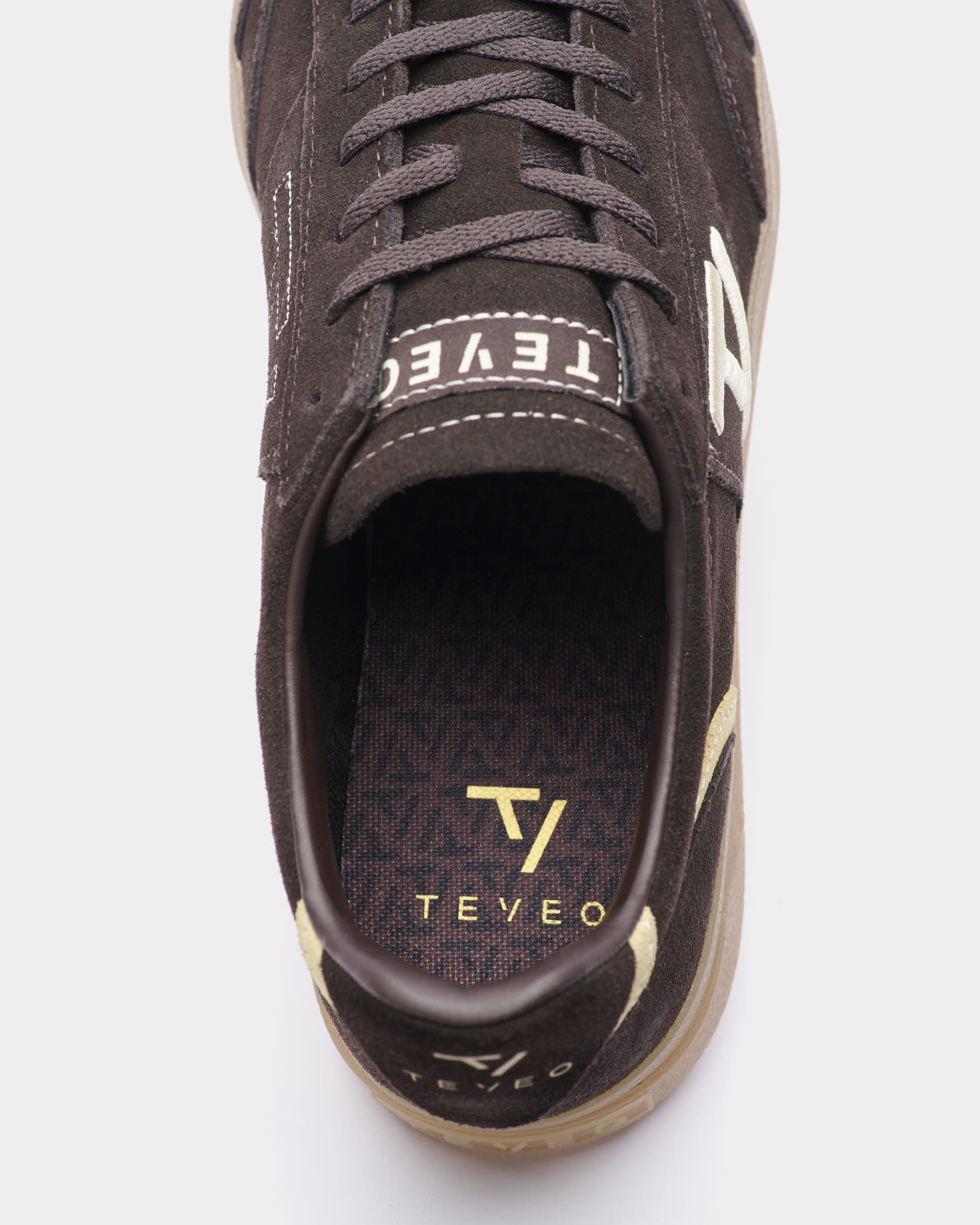 Classic Sneaker Men "Dark Chocolate - Butter Yellow" - Image 10
