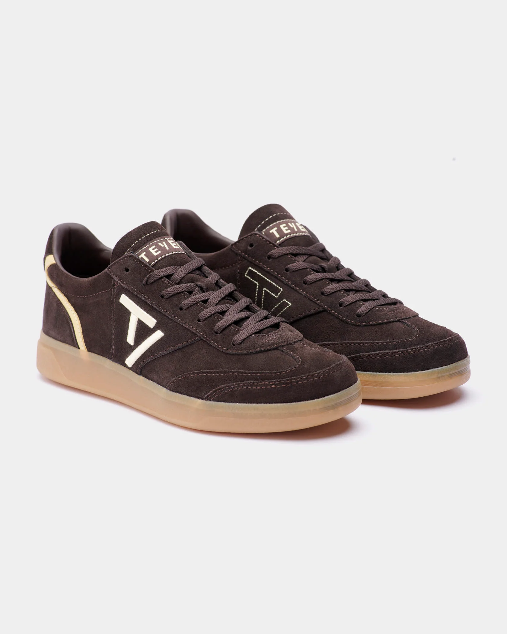 Classic Sneaker Men "Dark Chocolate - Butter Yellow" - Image 2