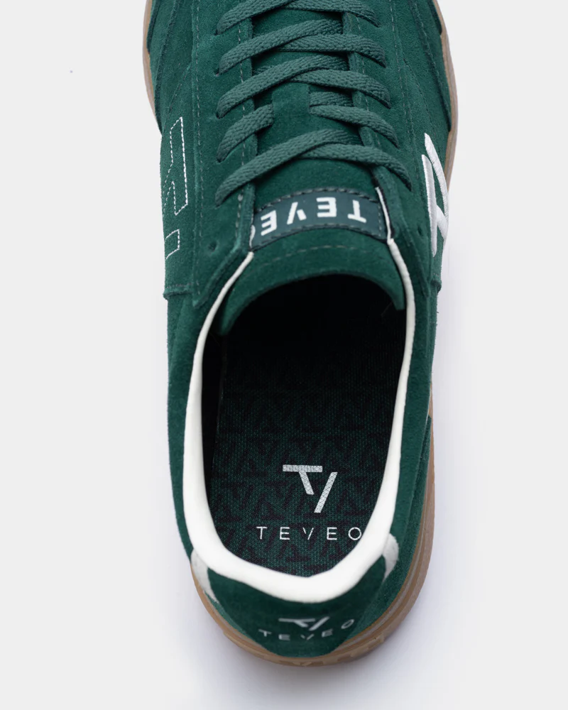 Classic Sneaker Men "Dunkelgrün - Off White" - Image 10