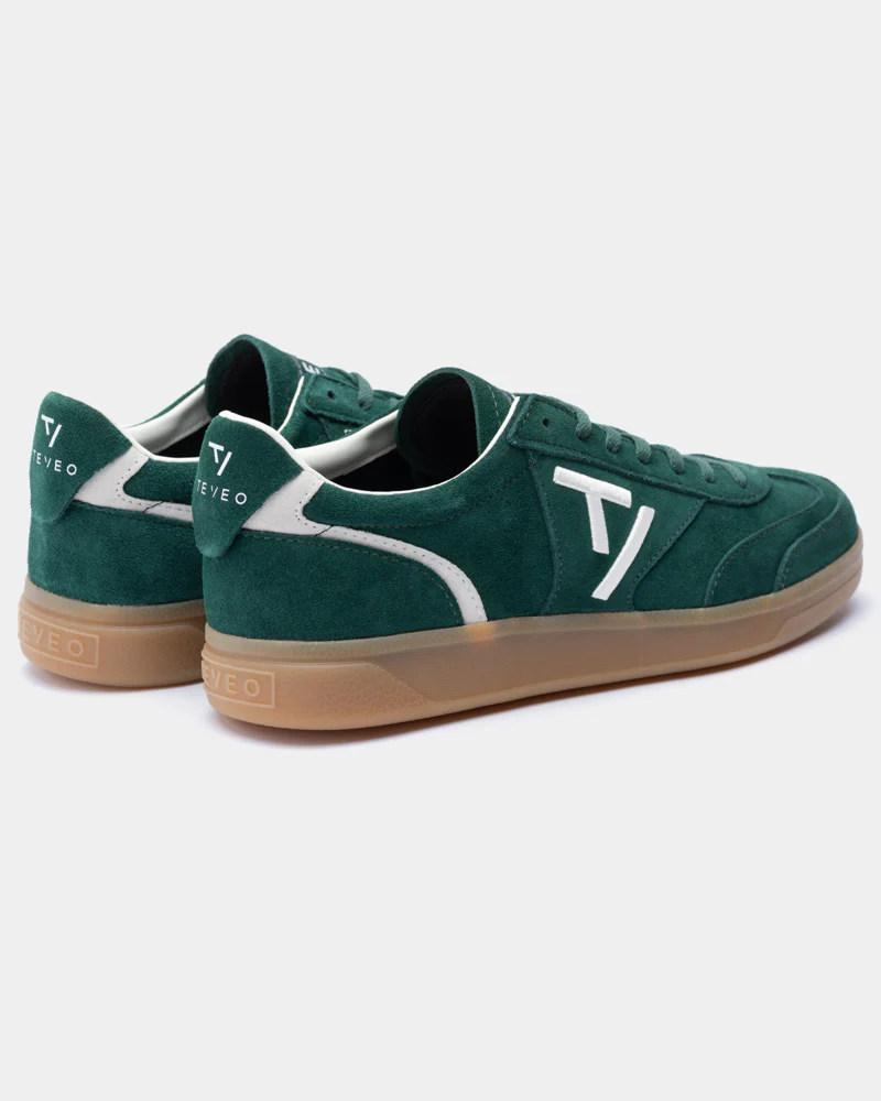 Classic Sneaker Men "Dunkelgrün - Off White" - Image 7