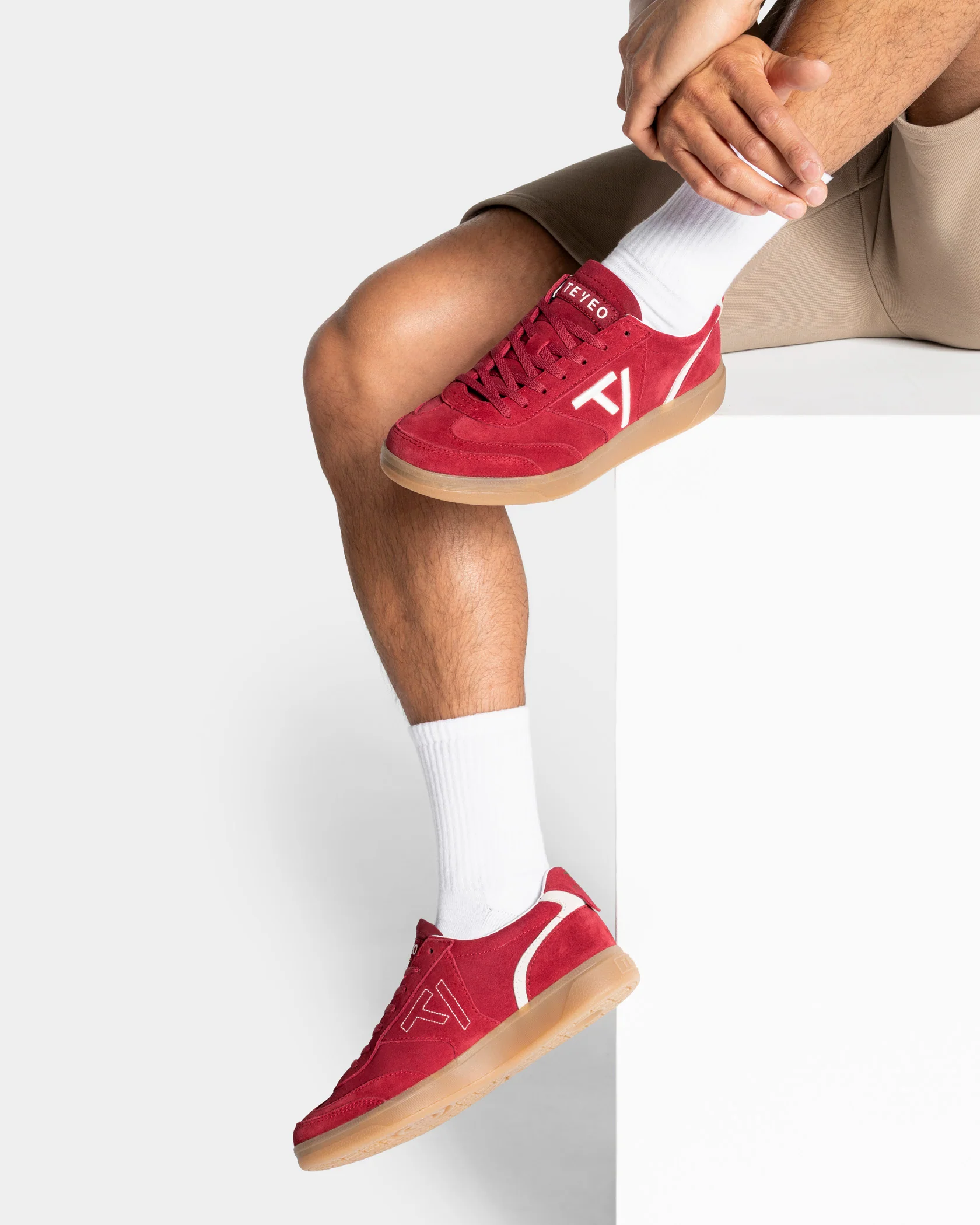 Classic Sneaker Men "Weinrot - Off White" - Image 6