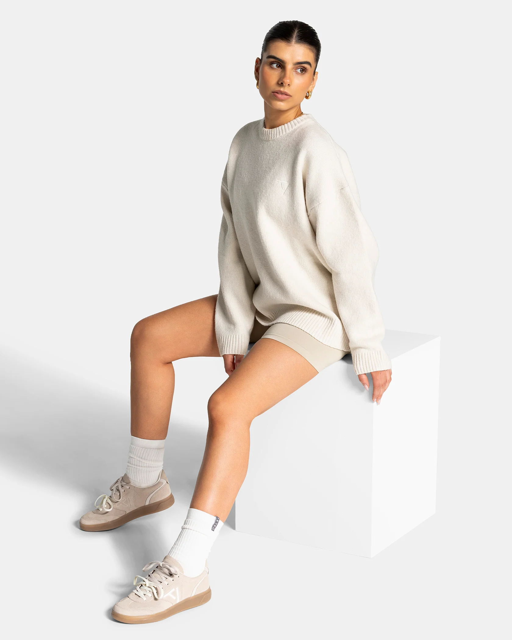 Classic Sneaker Women "Cream - Off White" - Image 6