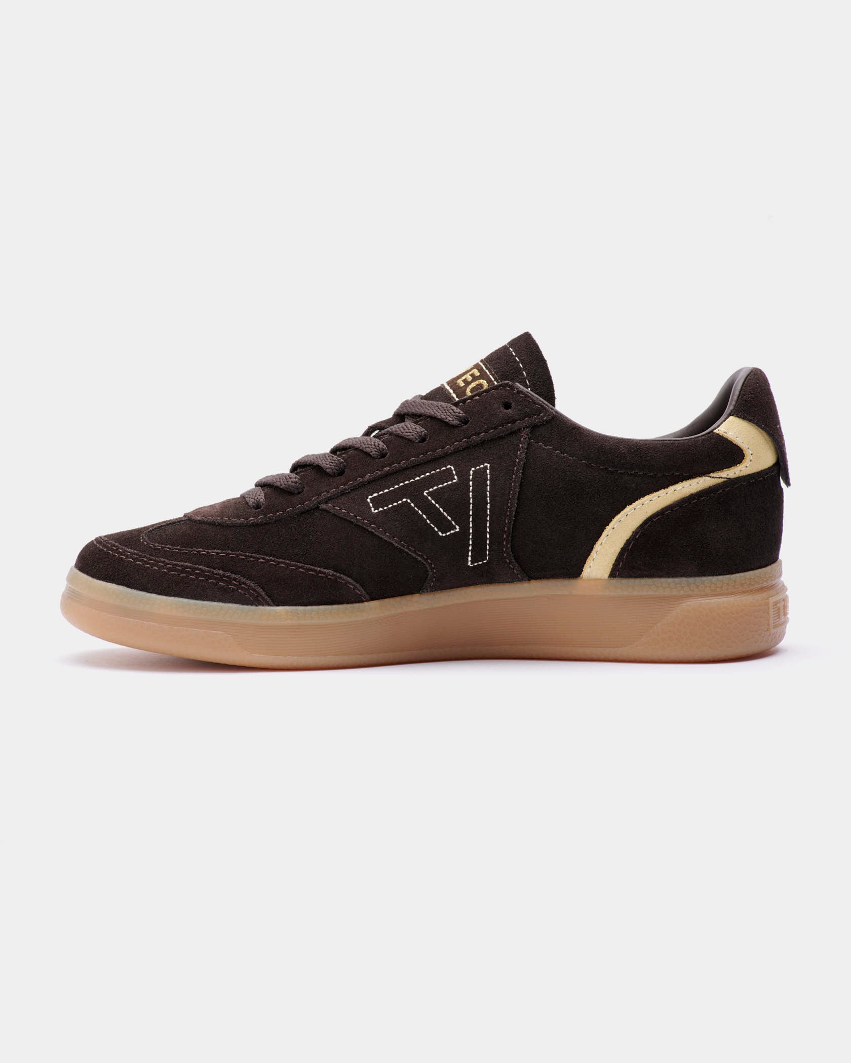 Classic Sneaker Women "Dark Chocolate - Butter Yellow" - Image 4