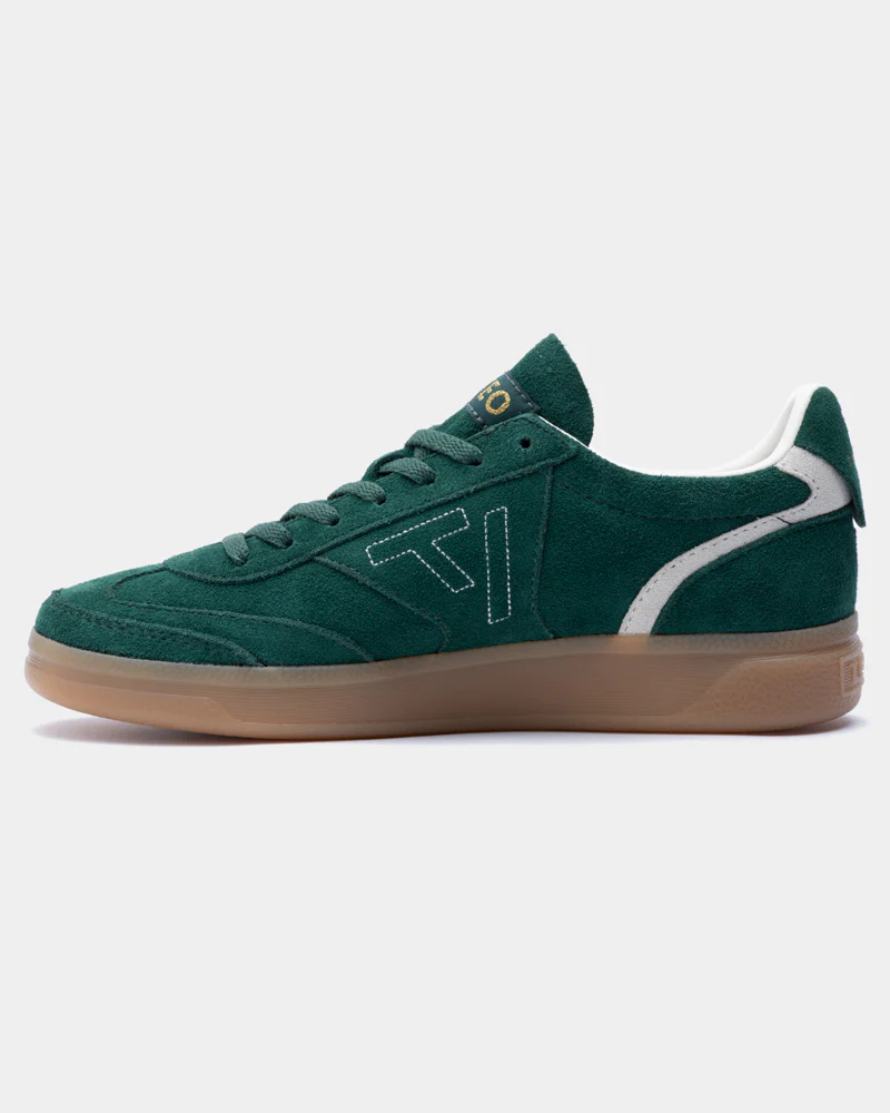 Classic Sneaker Women "Dunkelgrün - Off White" - Image 4