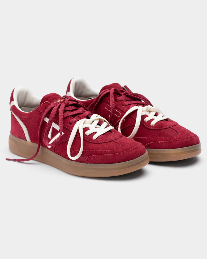 Classic Sneaker Women "Weinrot - Off White" - Image 7