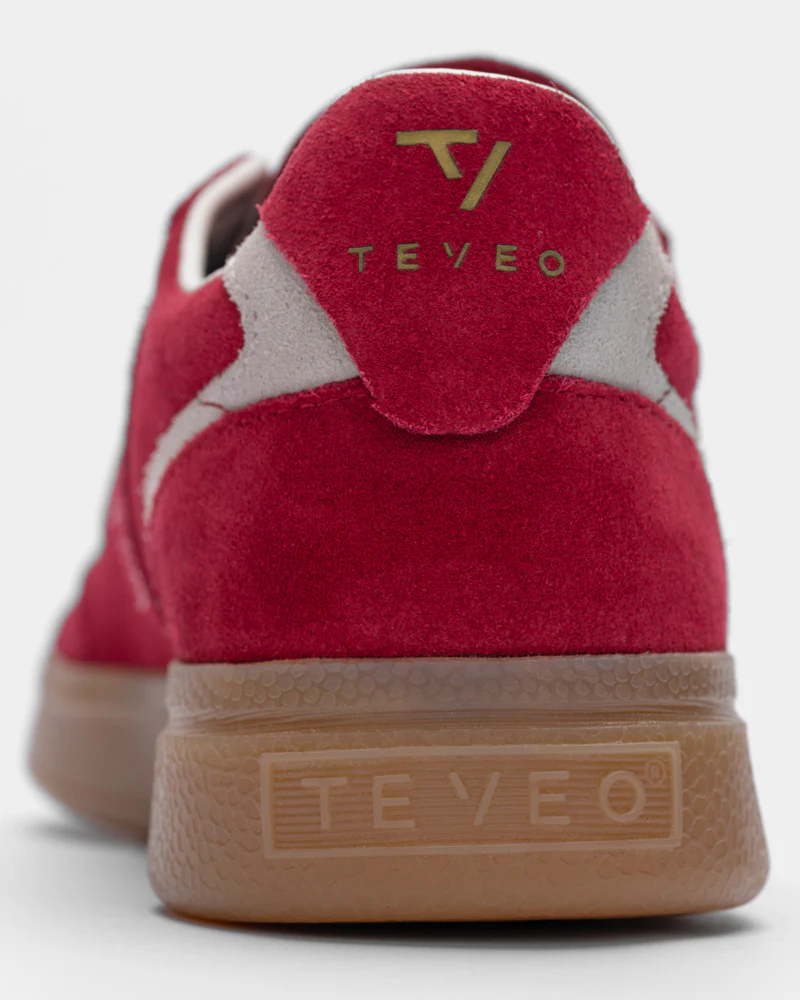 Classic Sneaker Women "Weinrot - Off White" - Image 8