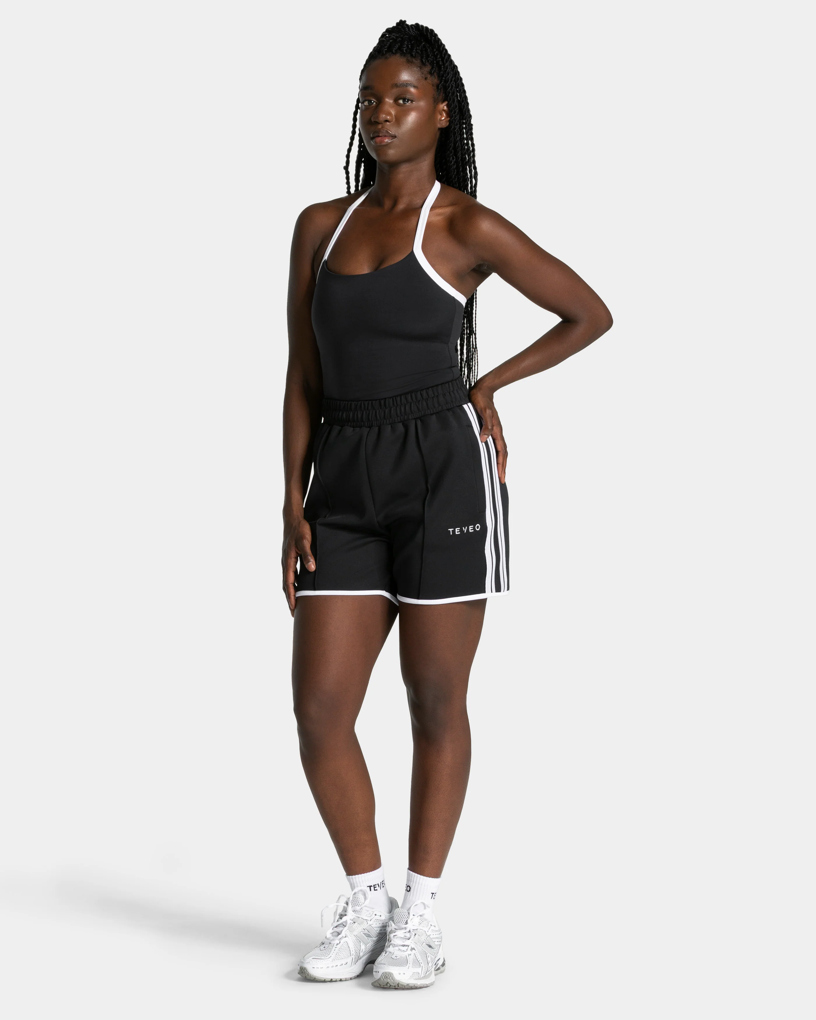 Club Neckholder Top "Schwarz" - Image 3