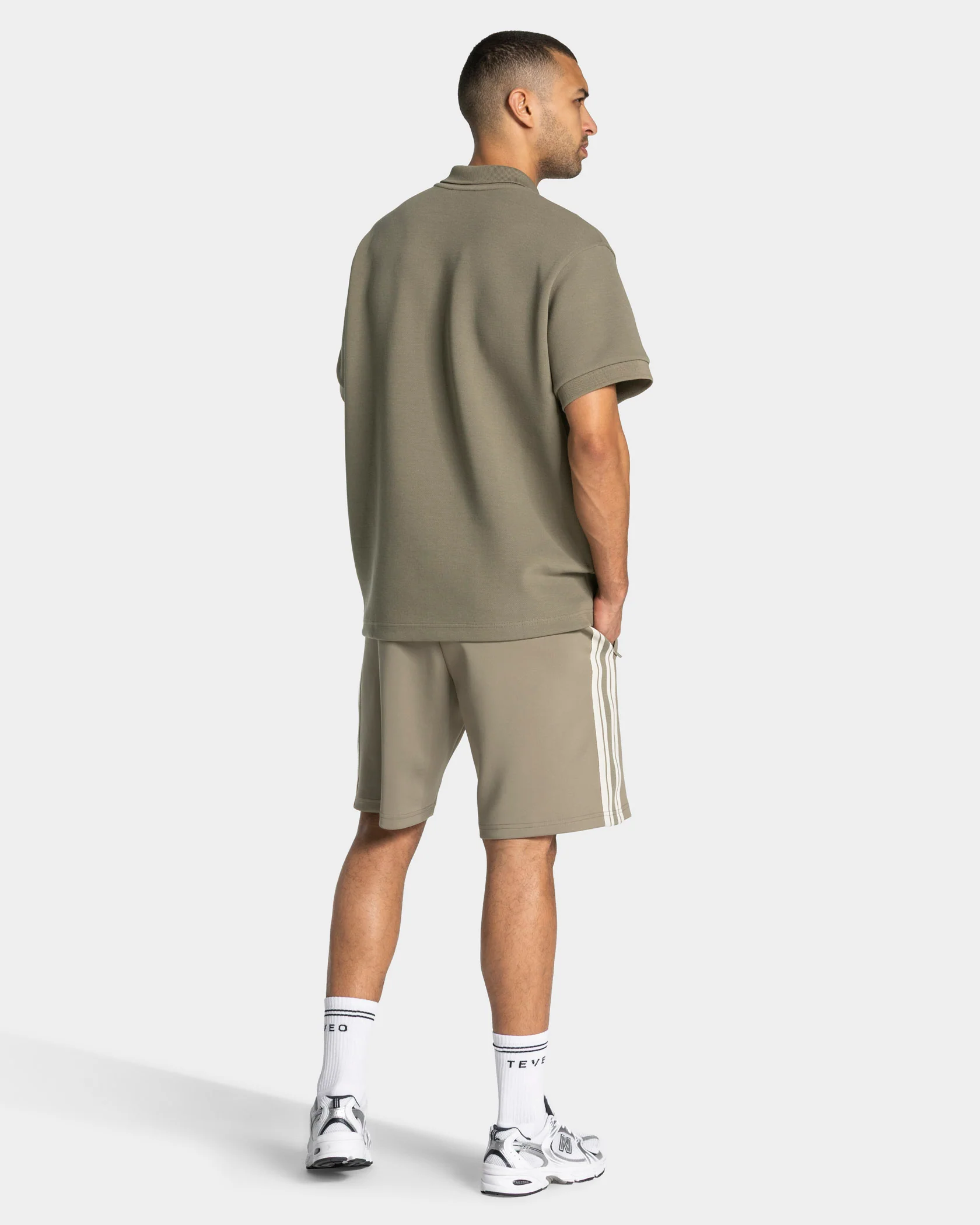 Club Oversized Polo "Khaki" - Image 5