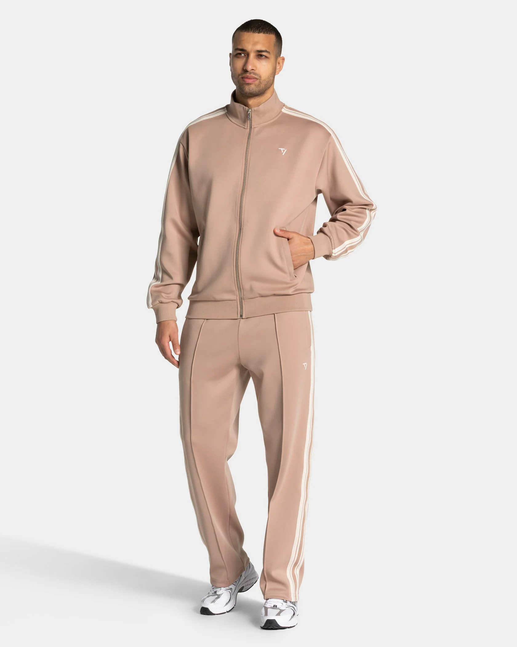 Club Straight Leg Jogger Men "Beige" - Image 3