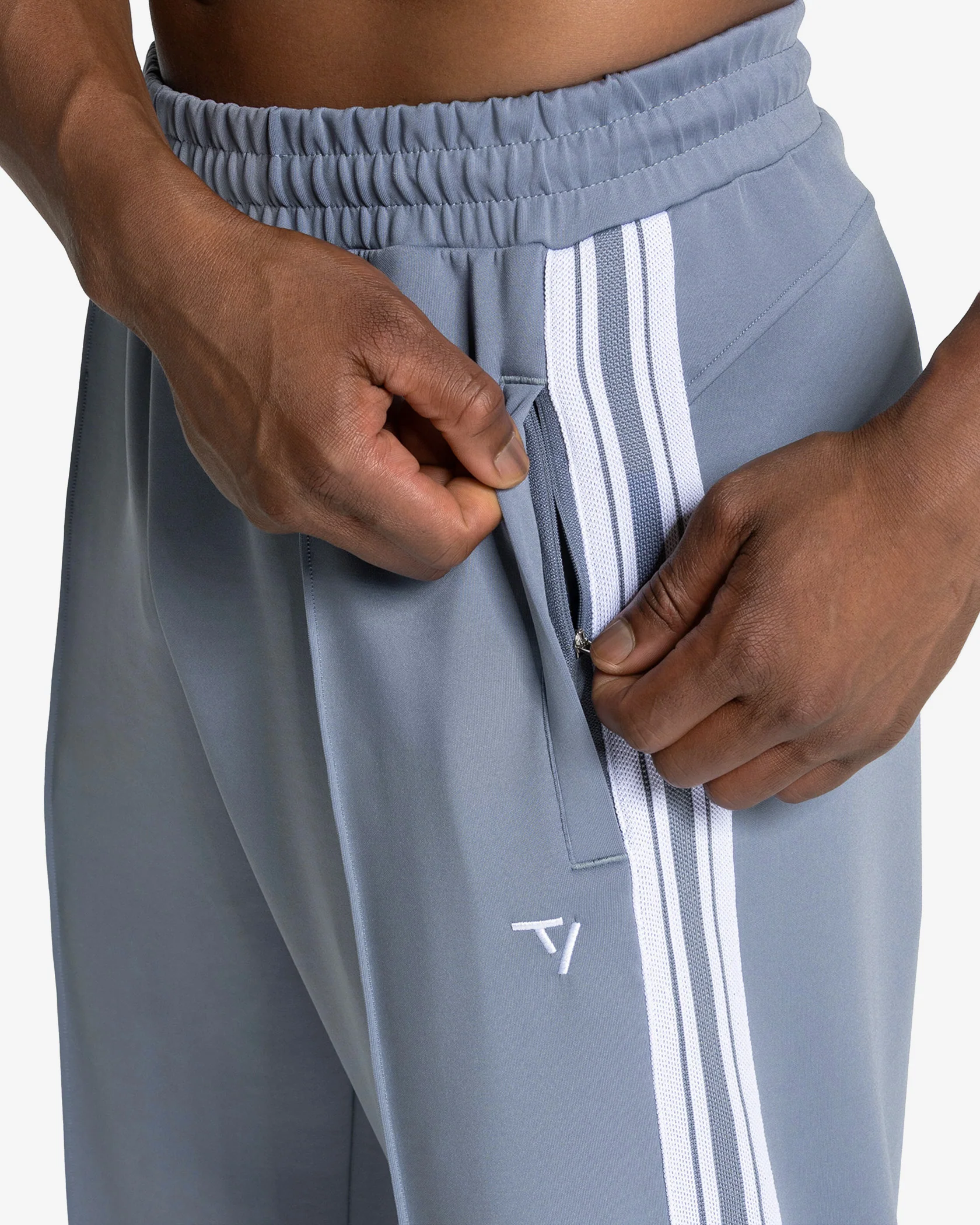 Club Straight Leg Jogger Men "Stahlblau" - Image 4