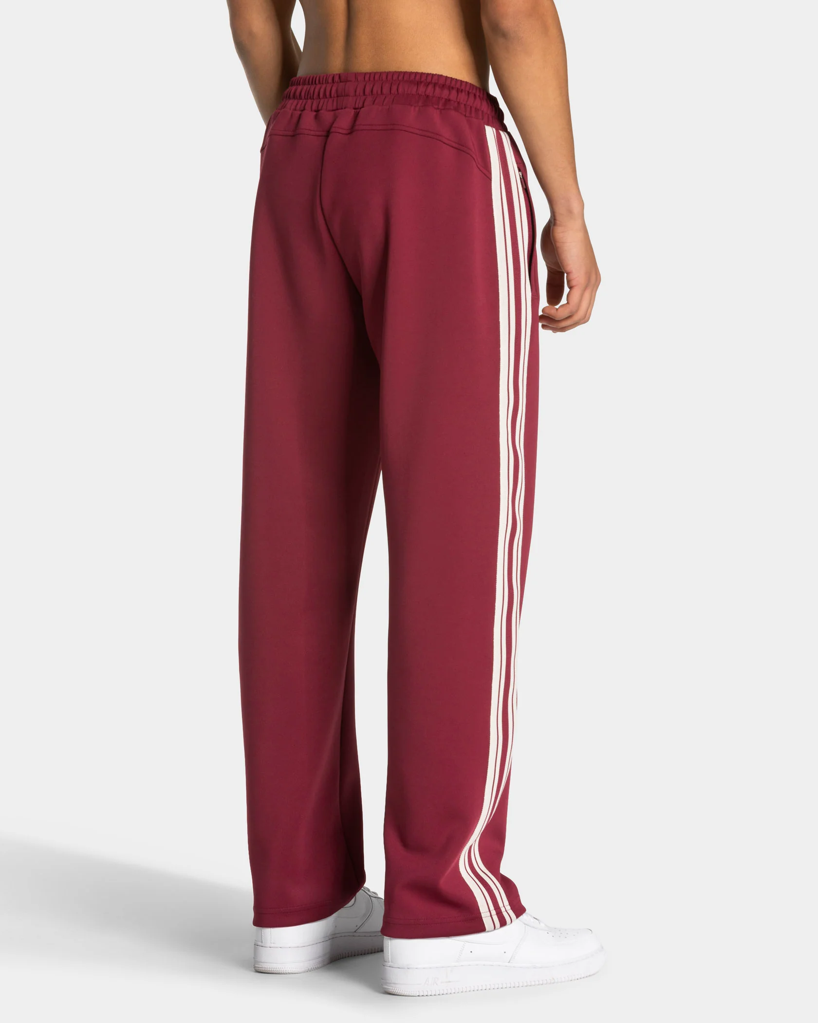 Club Straight Leg Jogger Men "Weinrot" - Image 2