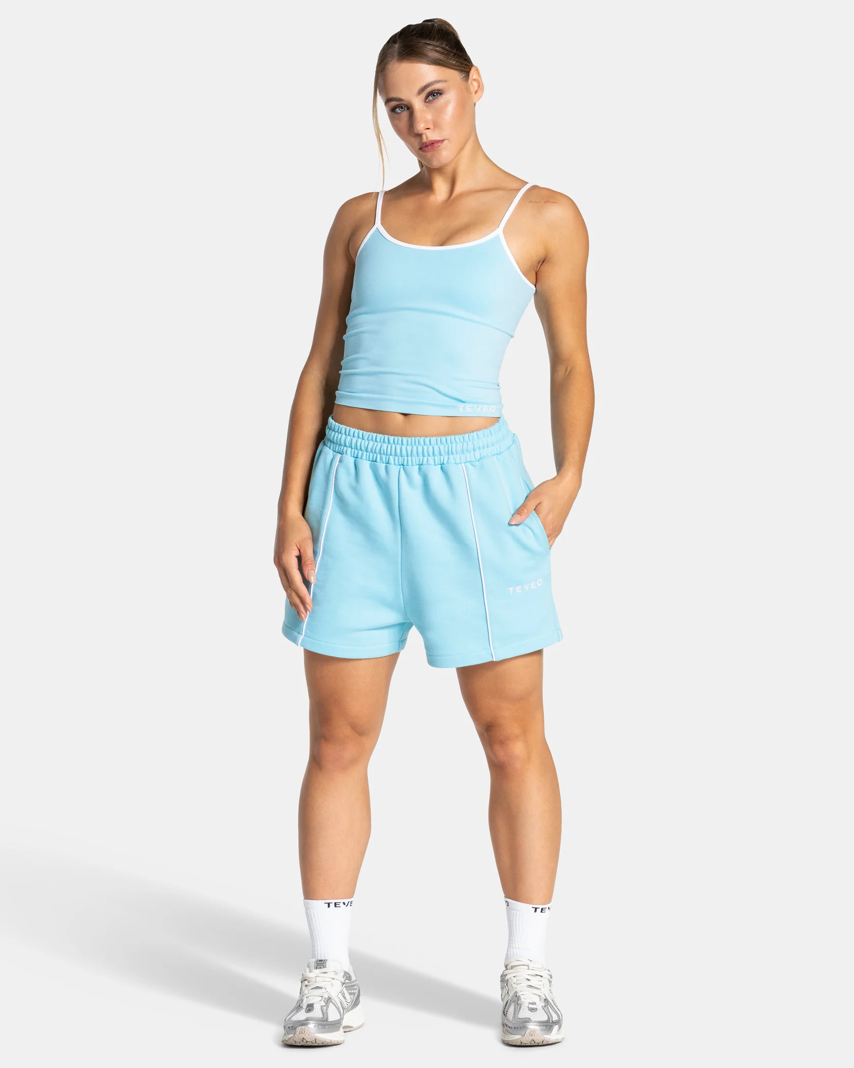 Contrastline Cami Top "Arctic Blue" - Image 3