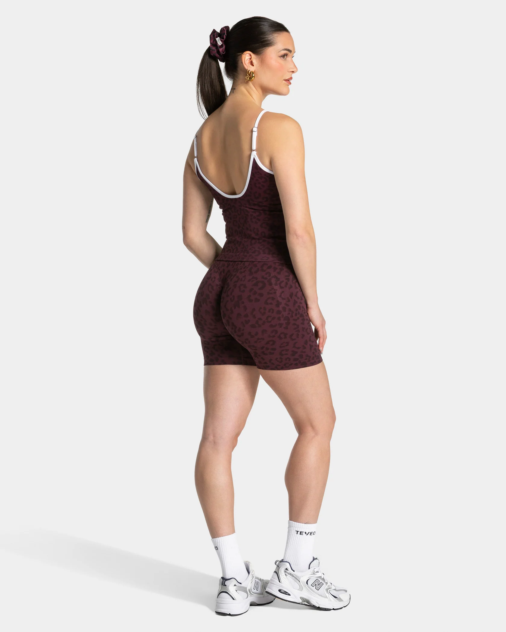 Contrastline Cami Top "Leo Merlot" - Image 5