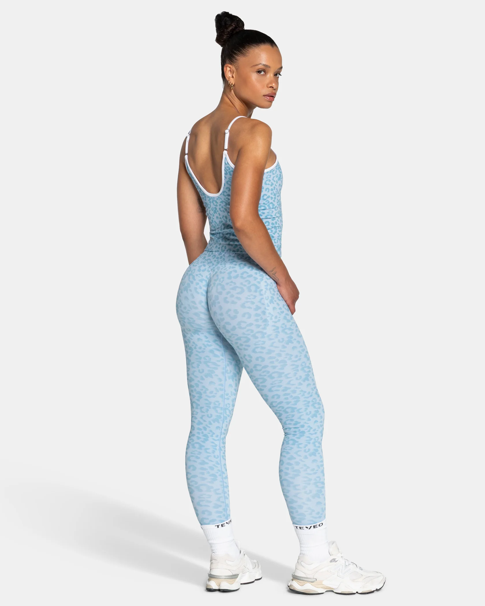 Contrastline Leggings "Leo Babyblau" - Image 5
