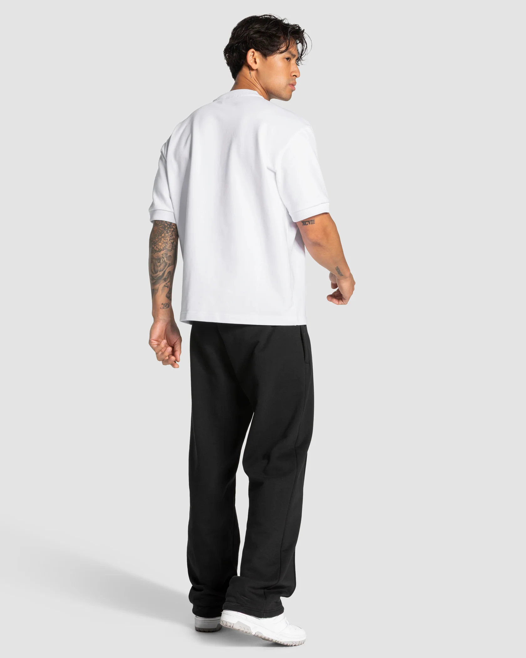 Contrastline Oversized T-Shirt "Weiß" - Image 5