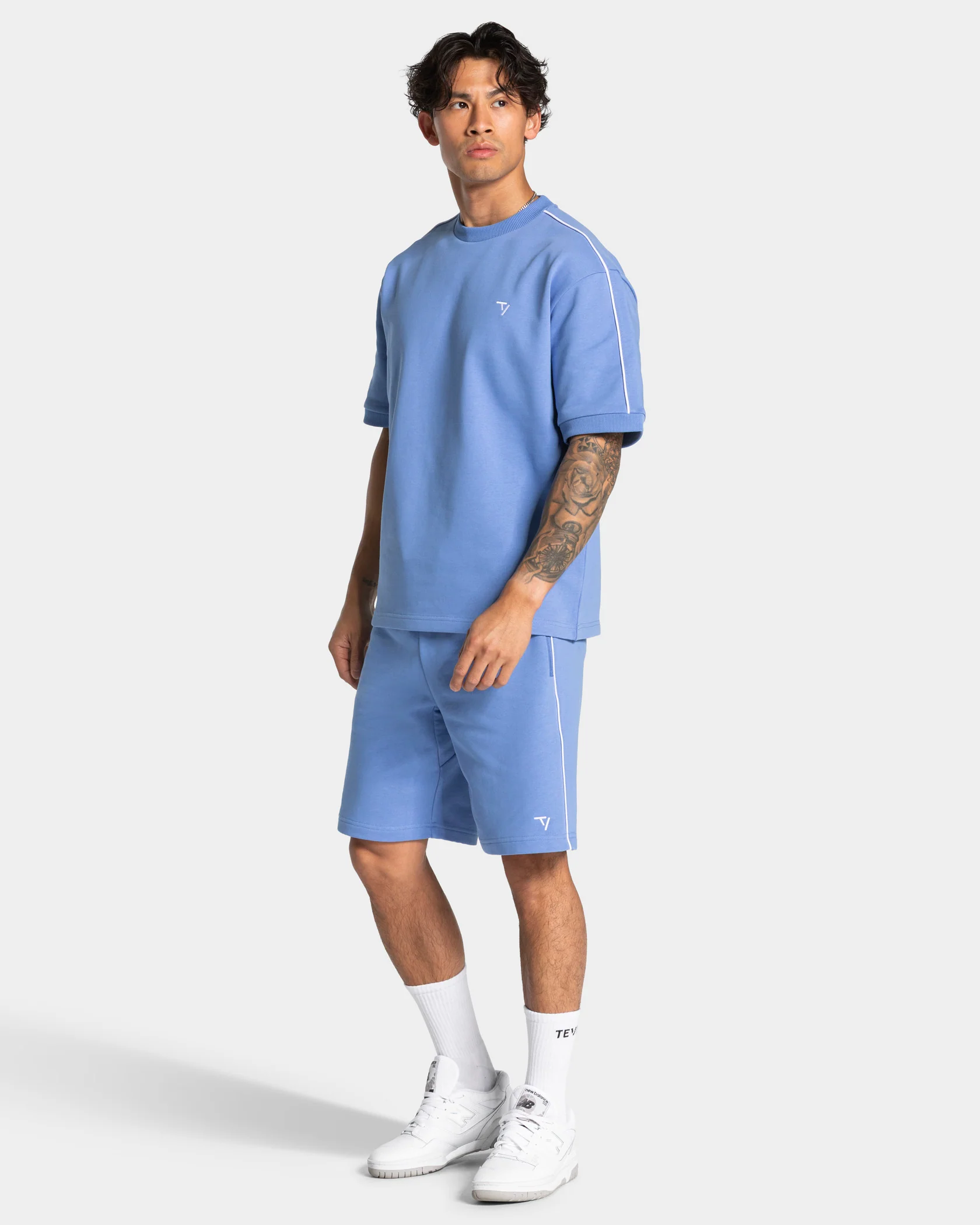 Contrastline Shorts "Azure" - Image 3