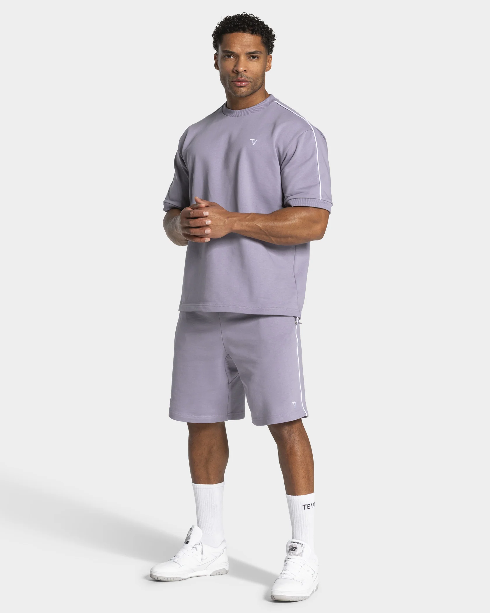 Contrastline Shorts "Lavendel" - Image 3