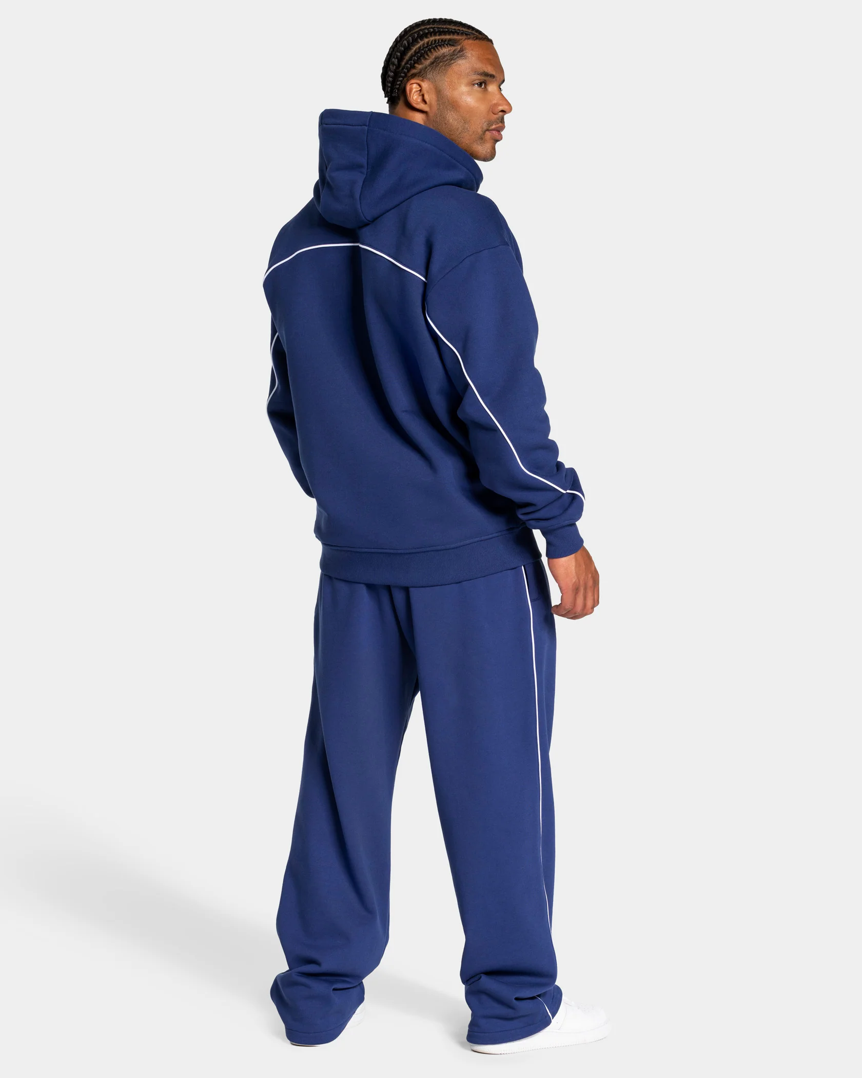 Contrastline Straight Leg Jogger "Indigo" - Image 5