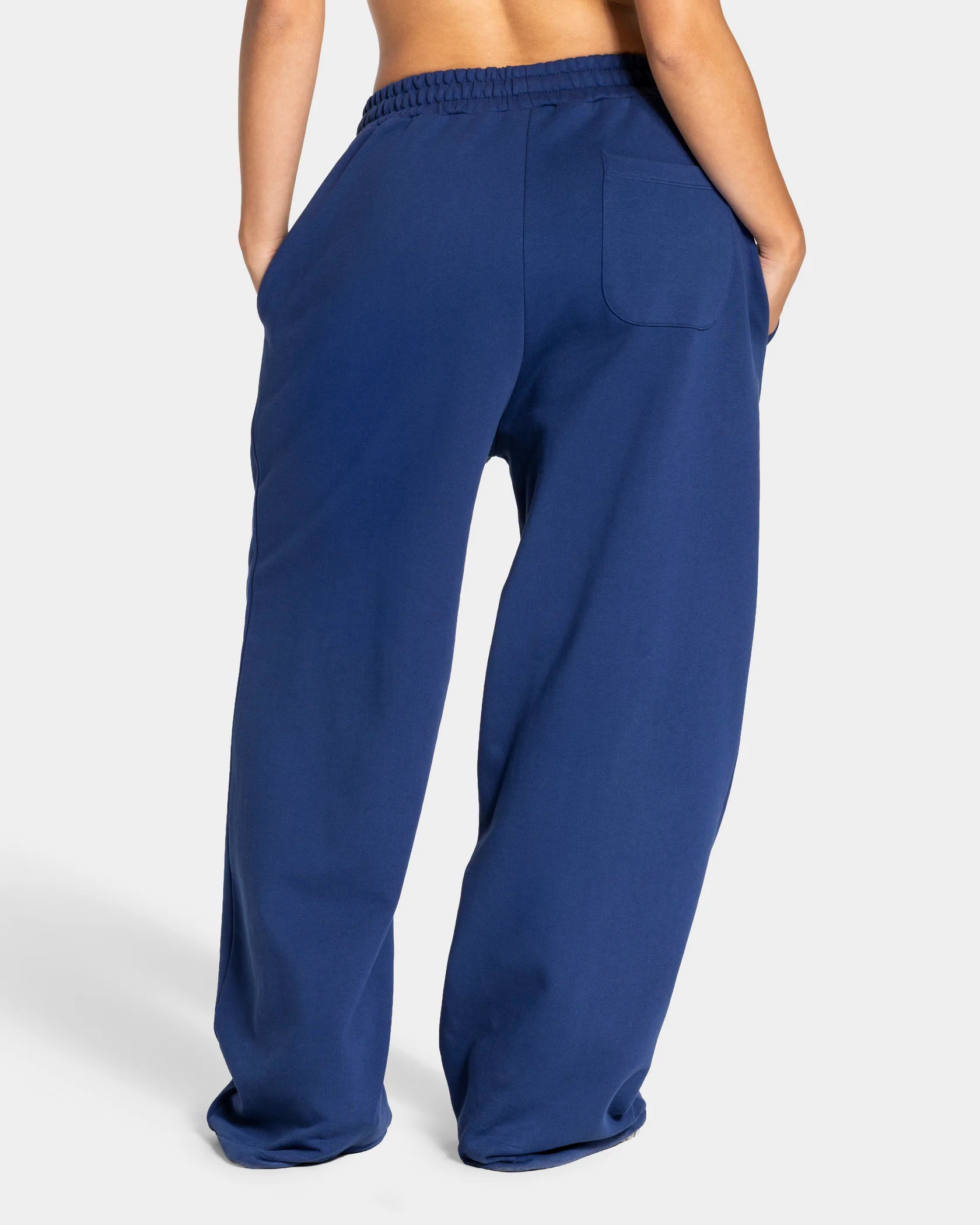 Contrastline Wide Leg Jogger "Indigo" - Image 2