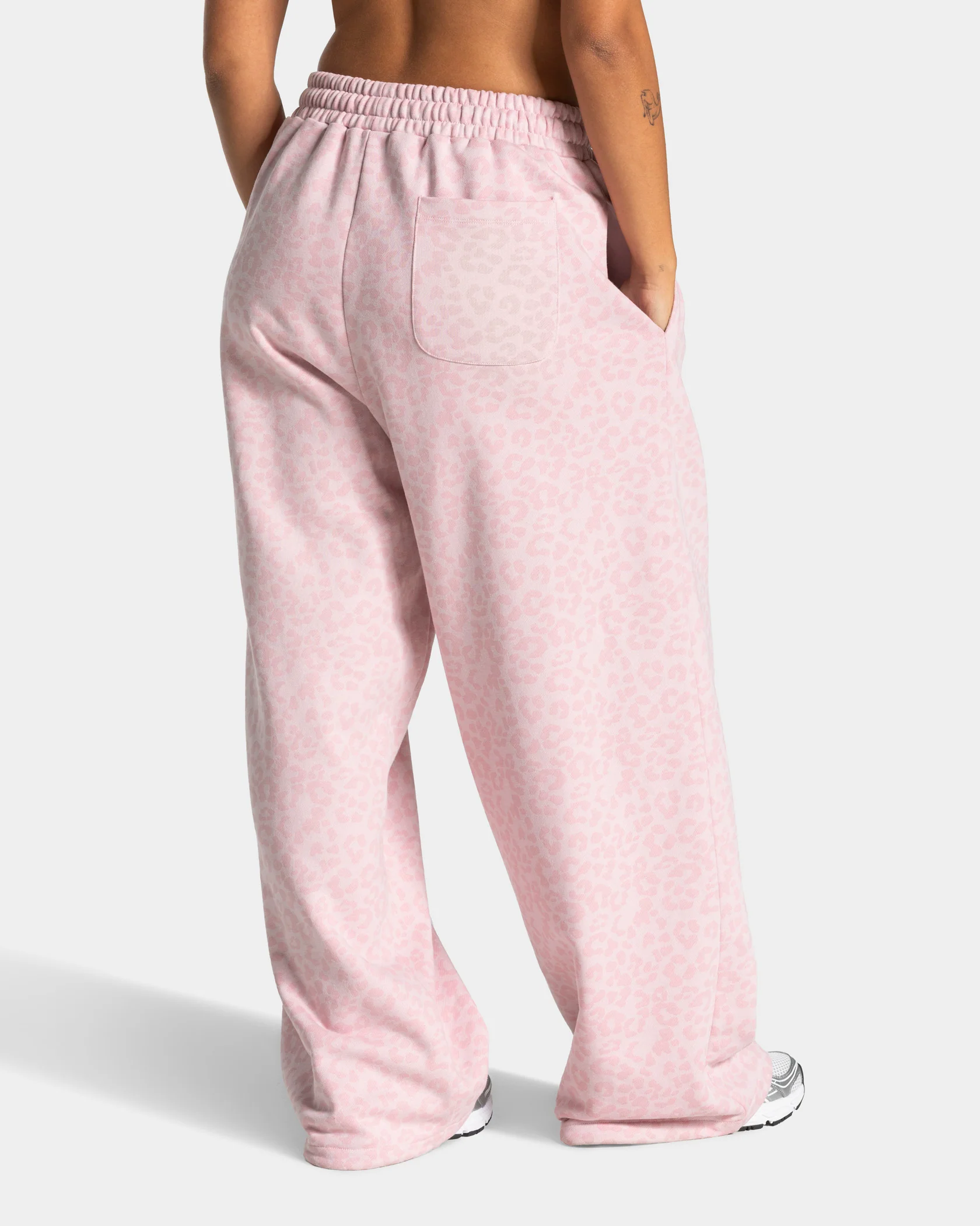 Contrastline Wide Leg Jogger "Leo Rosa" - Image 2