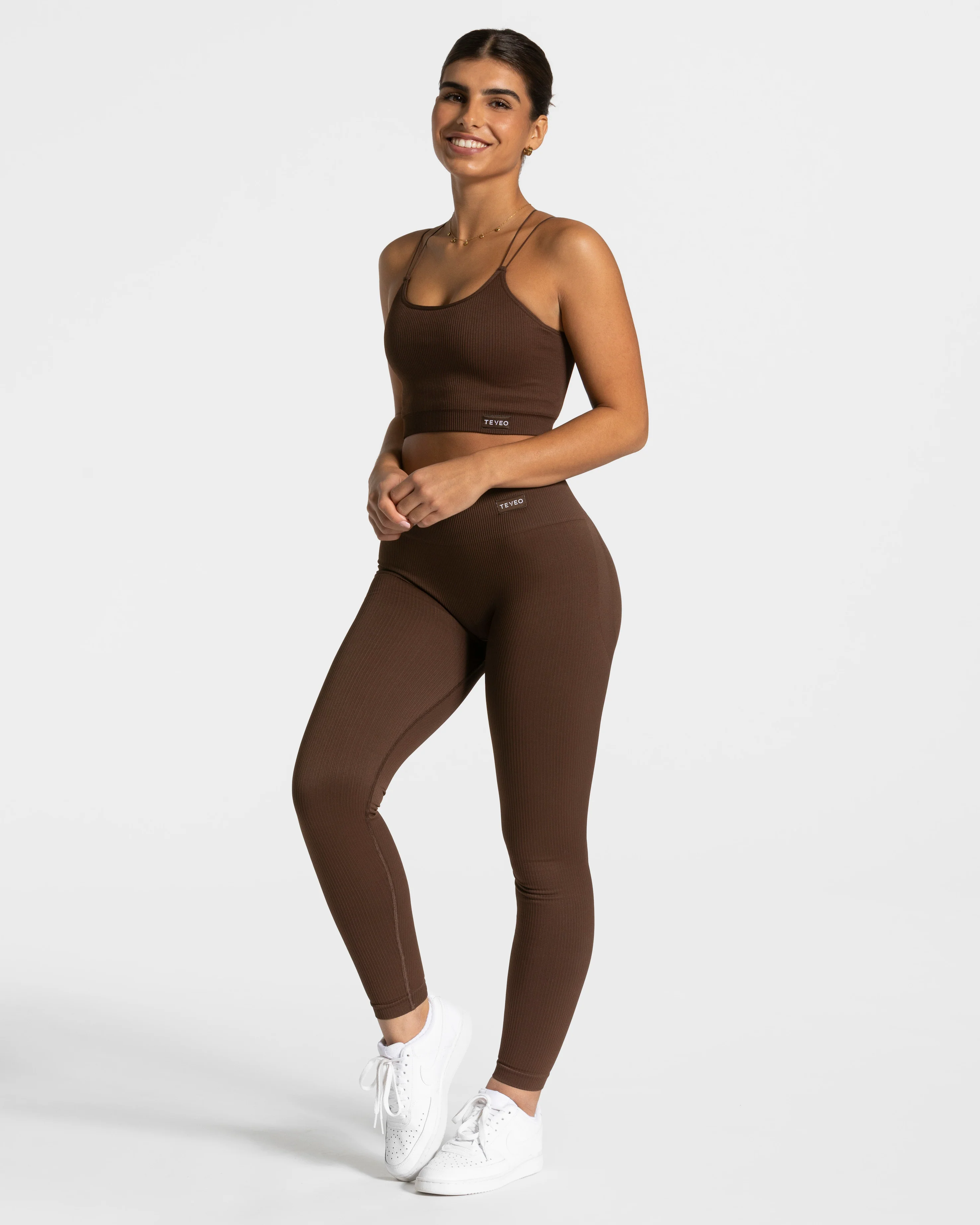 Elegant Strap Top "Dunkelbraun" - Image 3