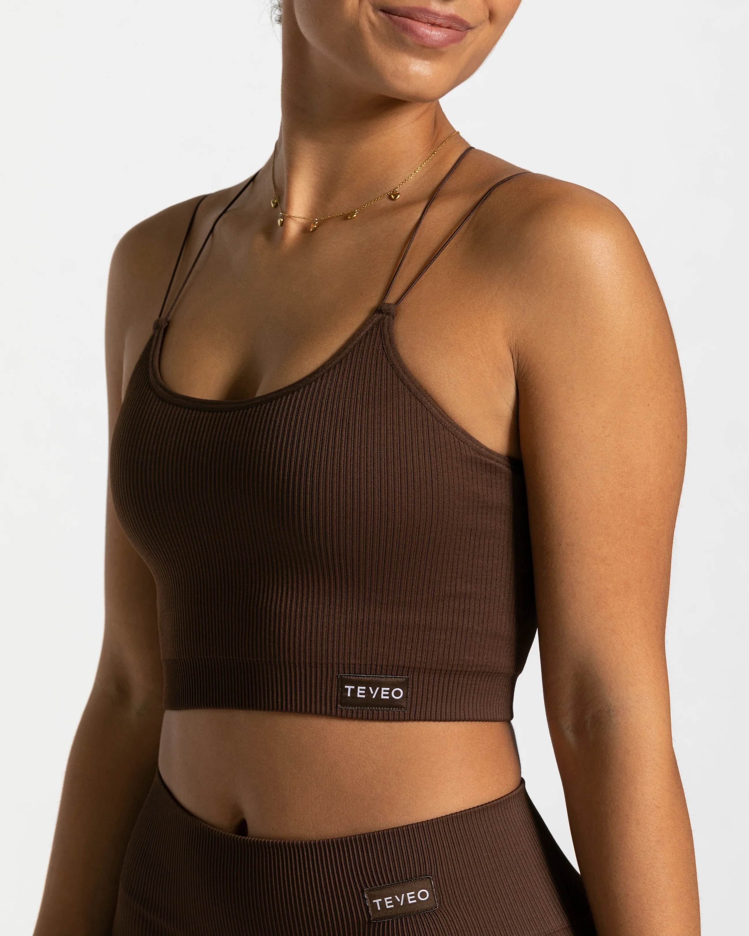 Elegant Strap Top "Dunkelbraun" - Image 4