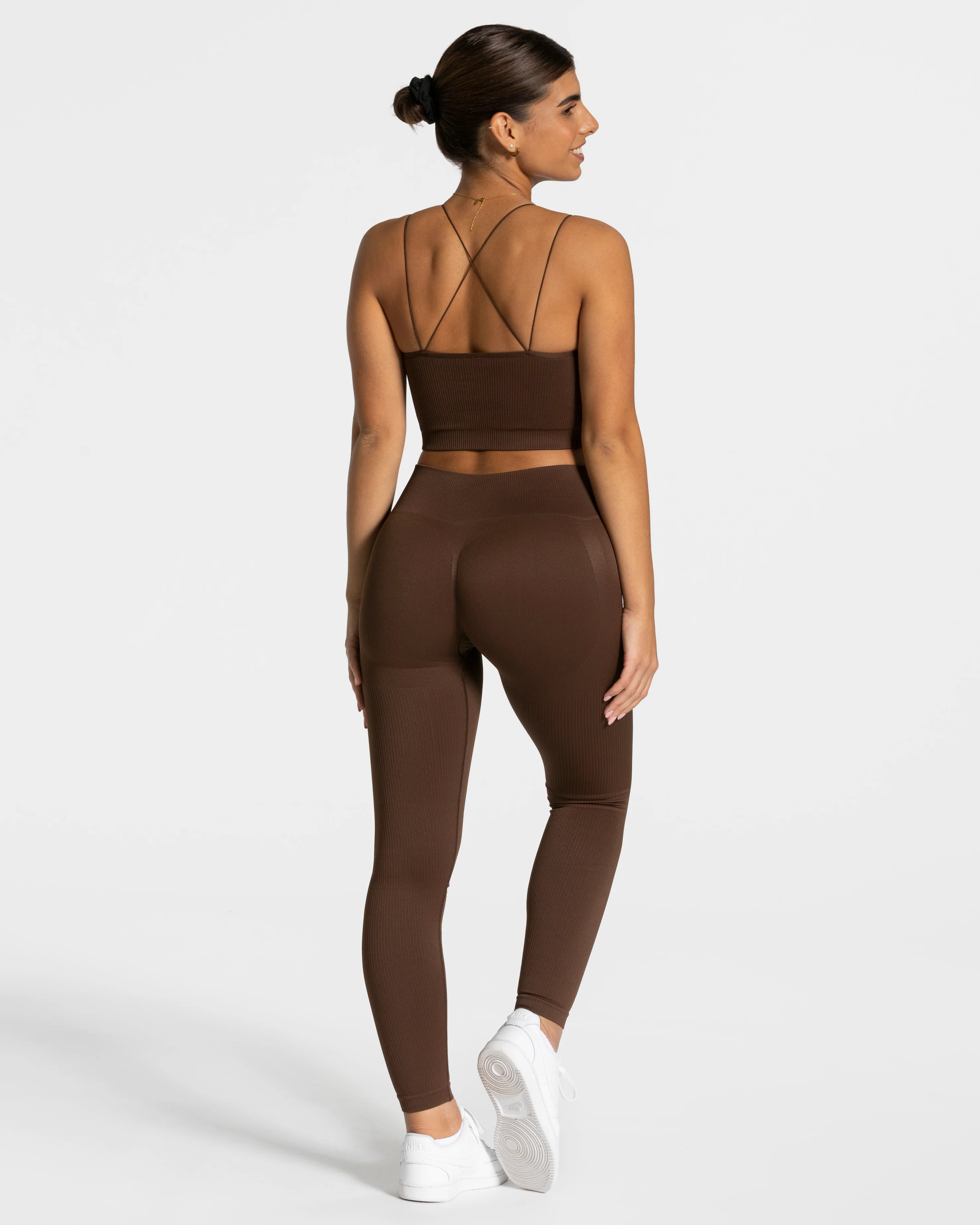 Elegant Strap Top "Dunkelbraun" - Image 5