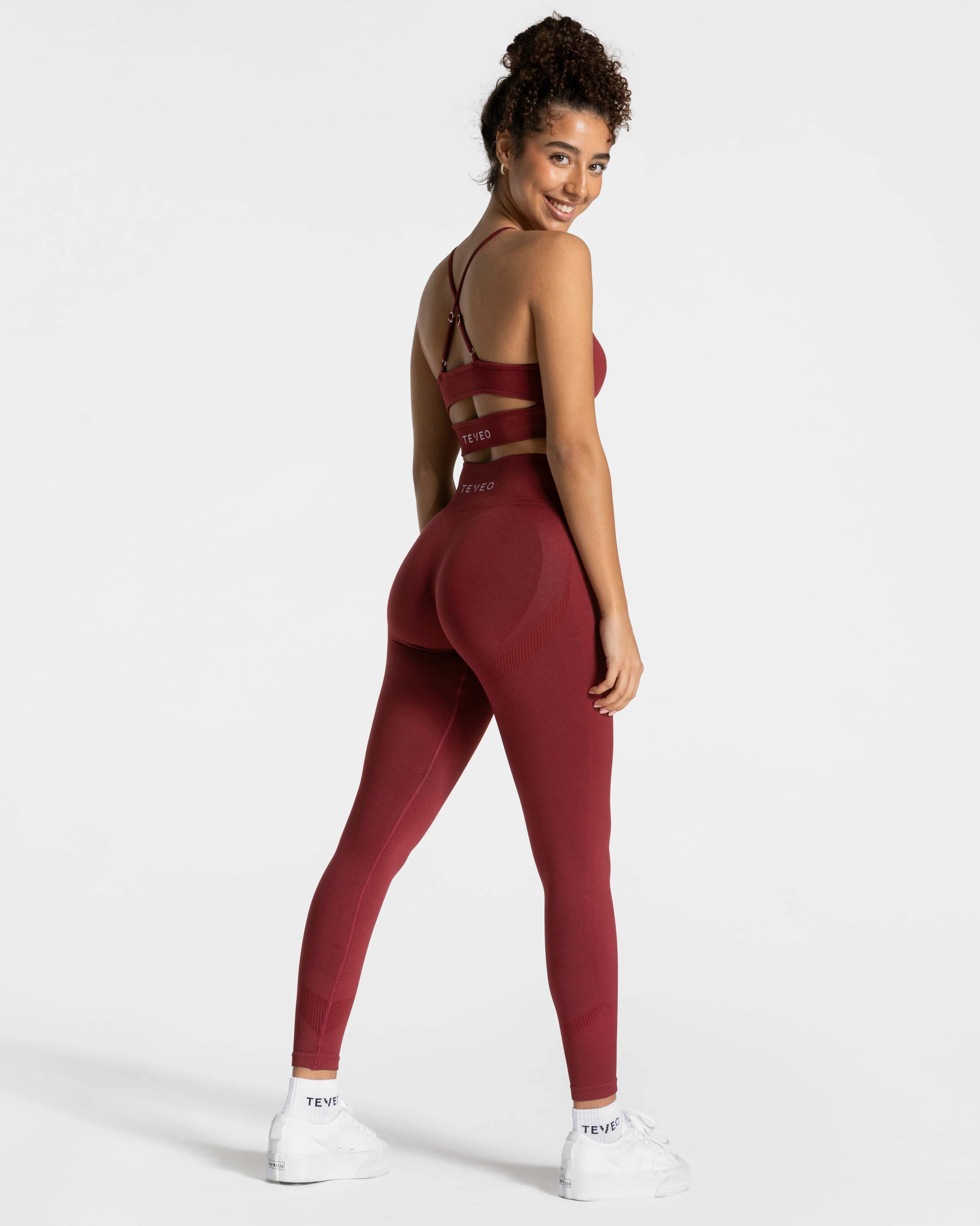 Elevate Leggings "Weinrot" - Image 5