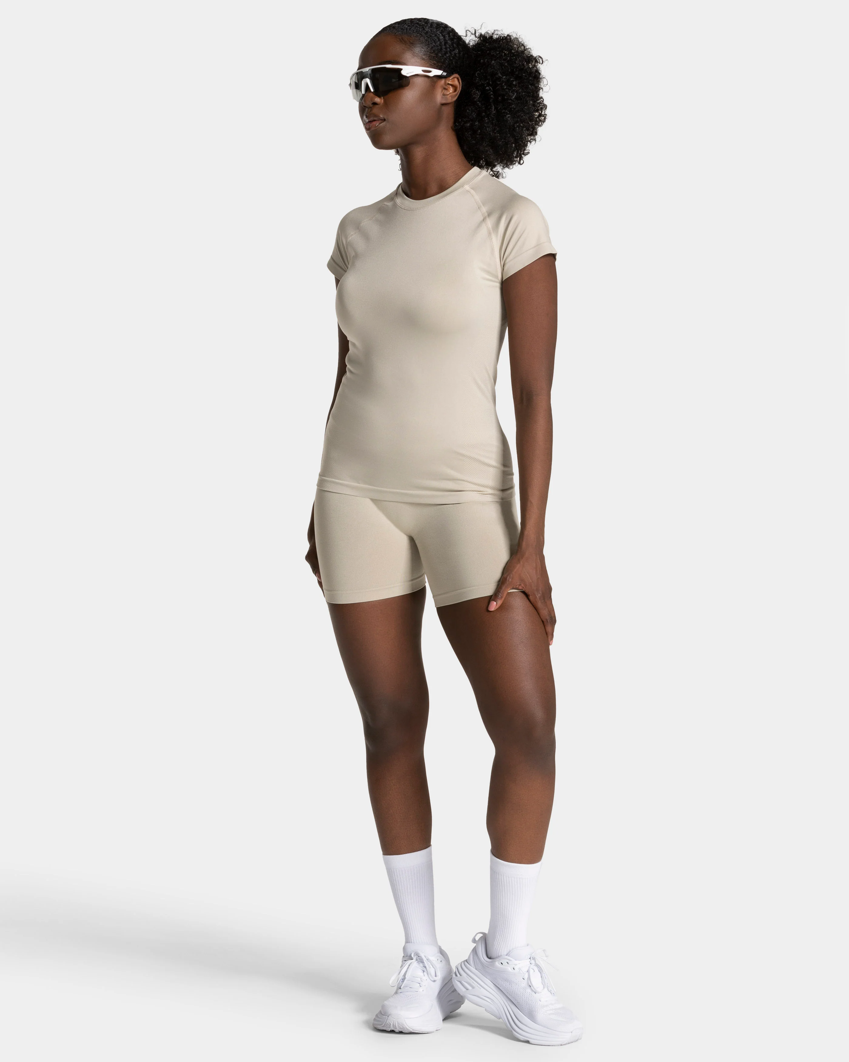 END Running T-Shirt "Latte" - Image 3