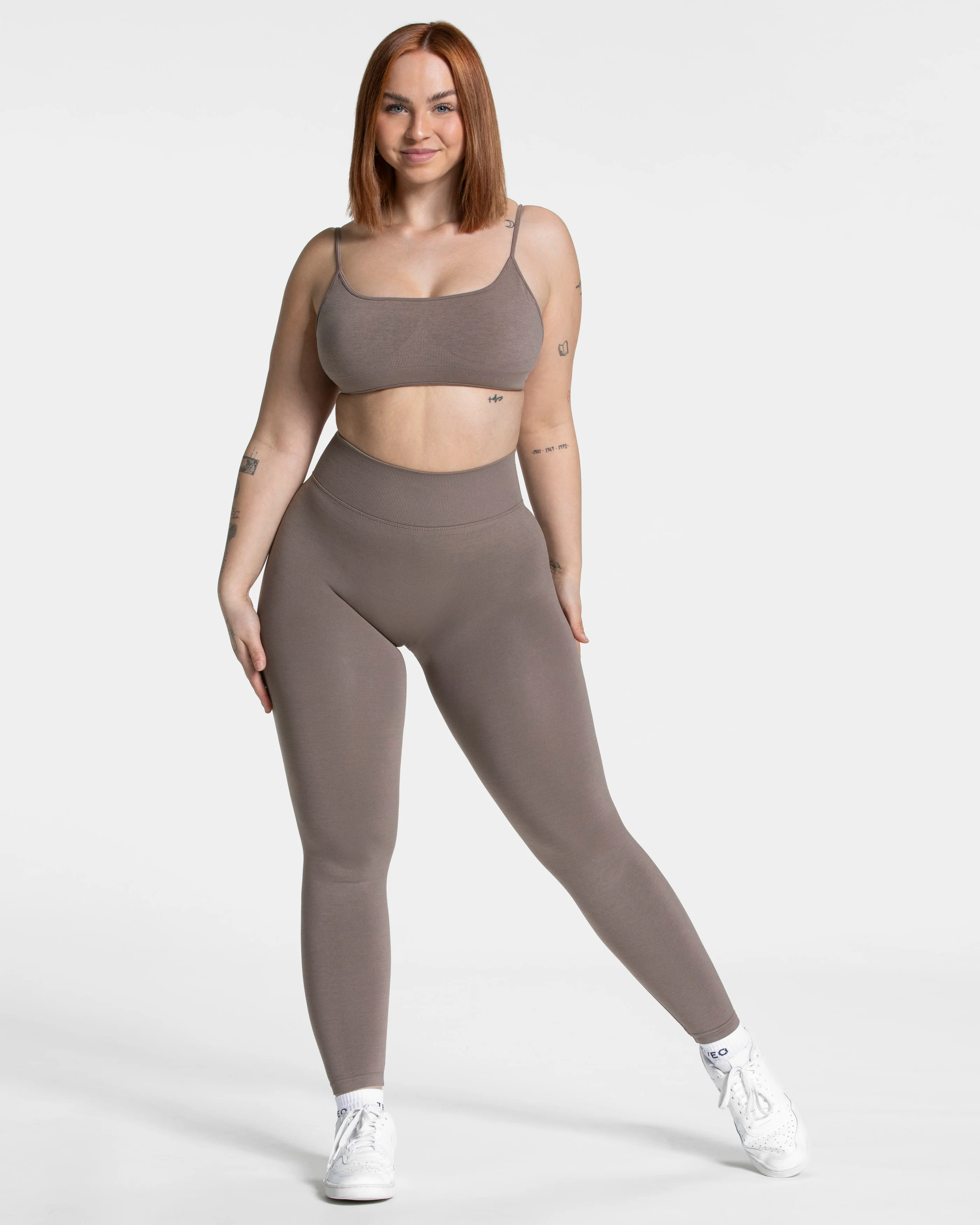 Femme Sculpt Scrunch Leggings "Mokka" - Image 3