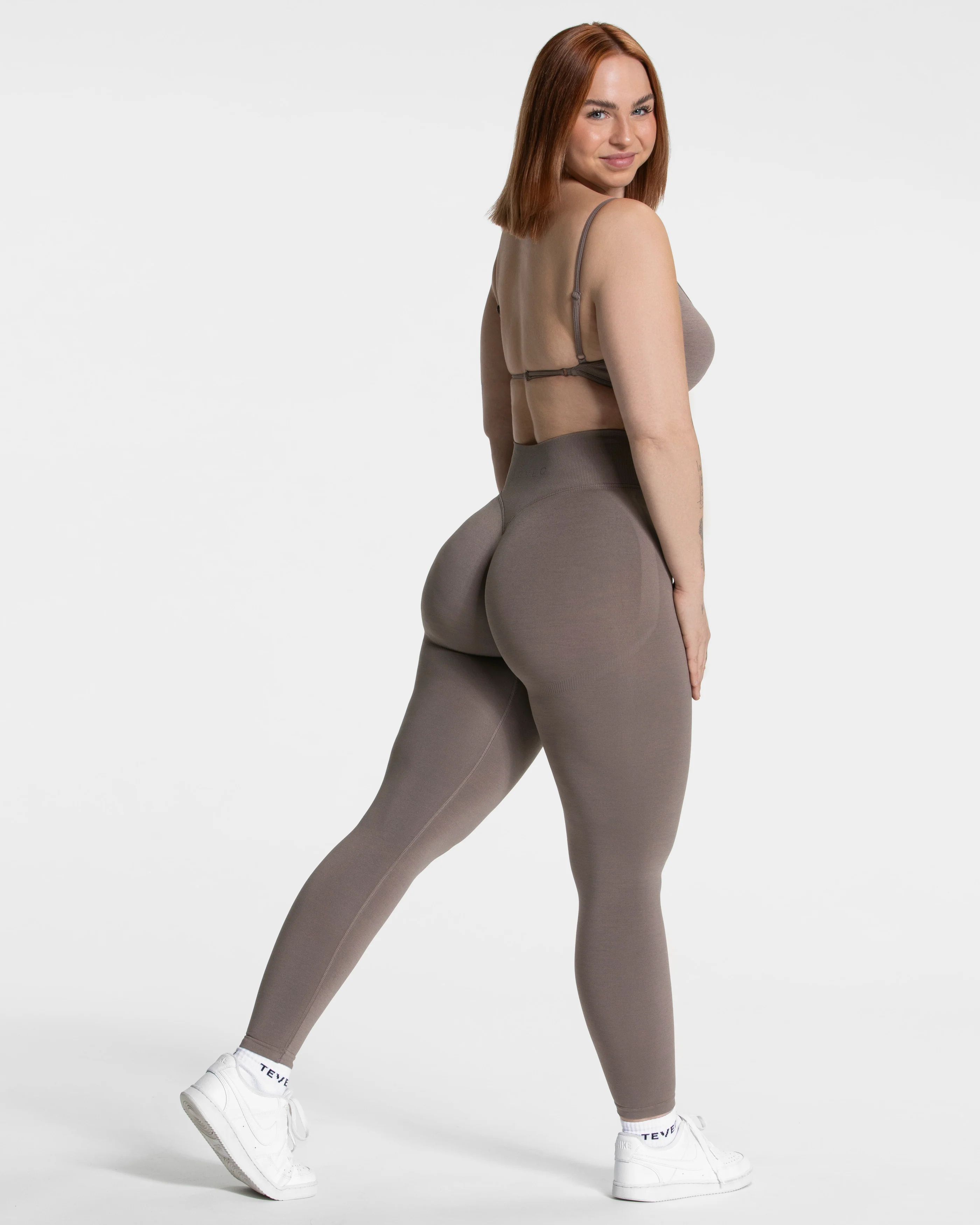 Femme Sculpt Scrunch Leggings "Mokka" - Image 5
