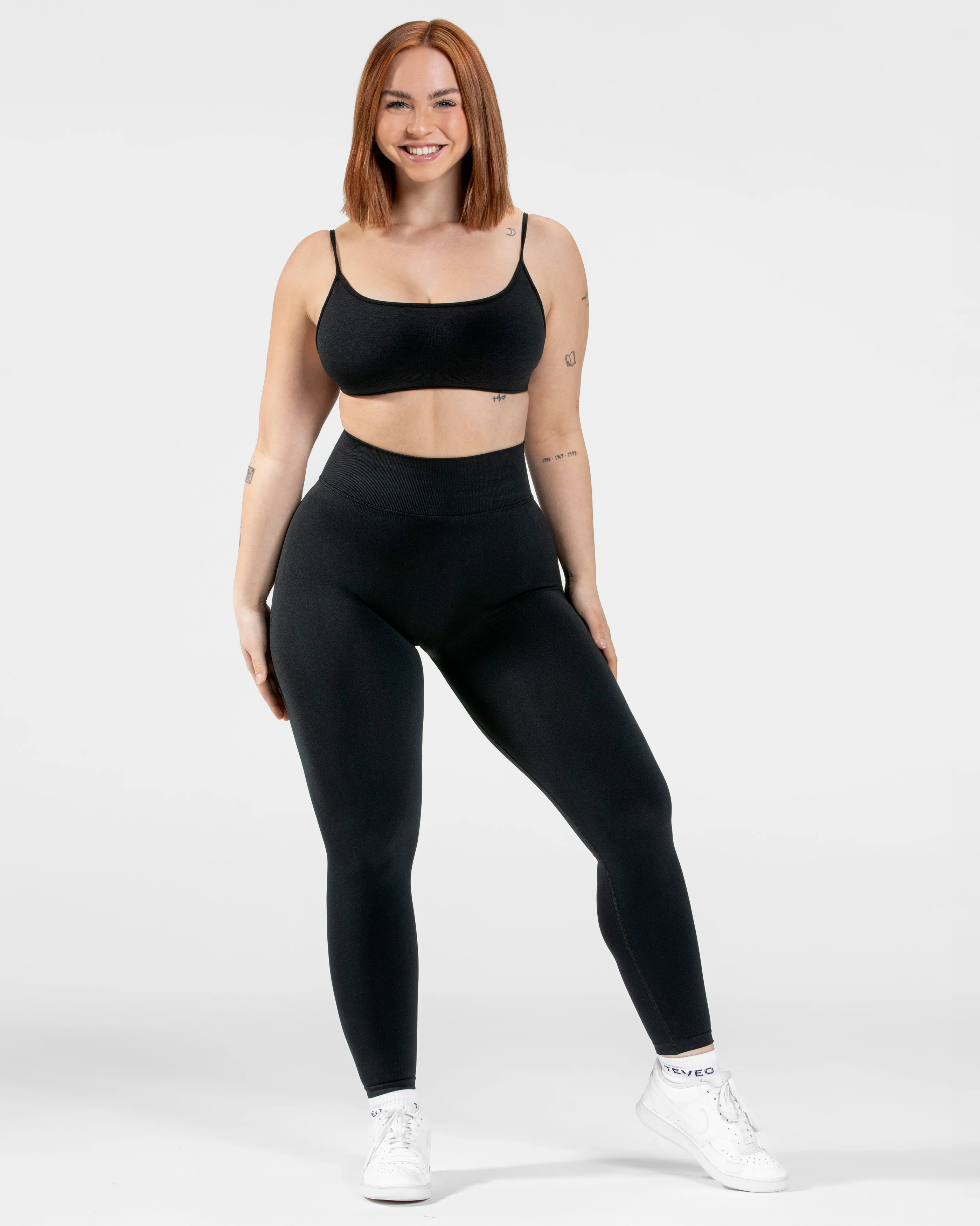Femme Sculpt Scrunch Leggings "Schwarz" - Image 3