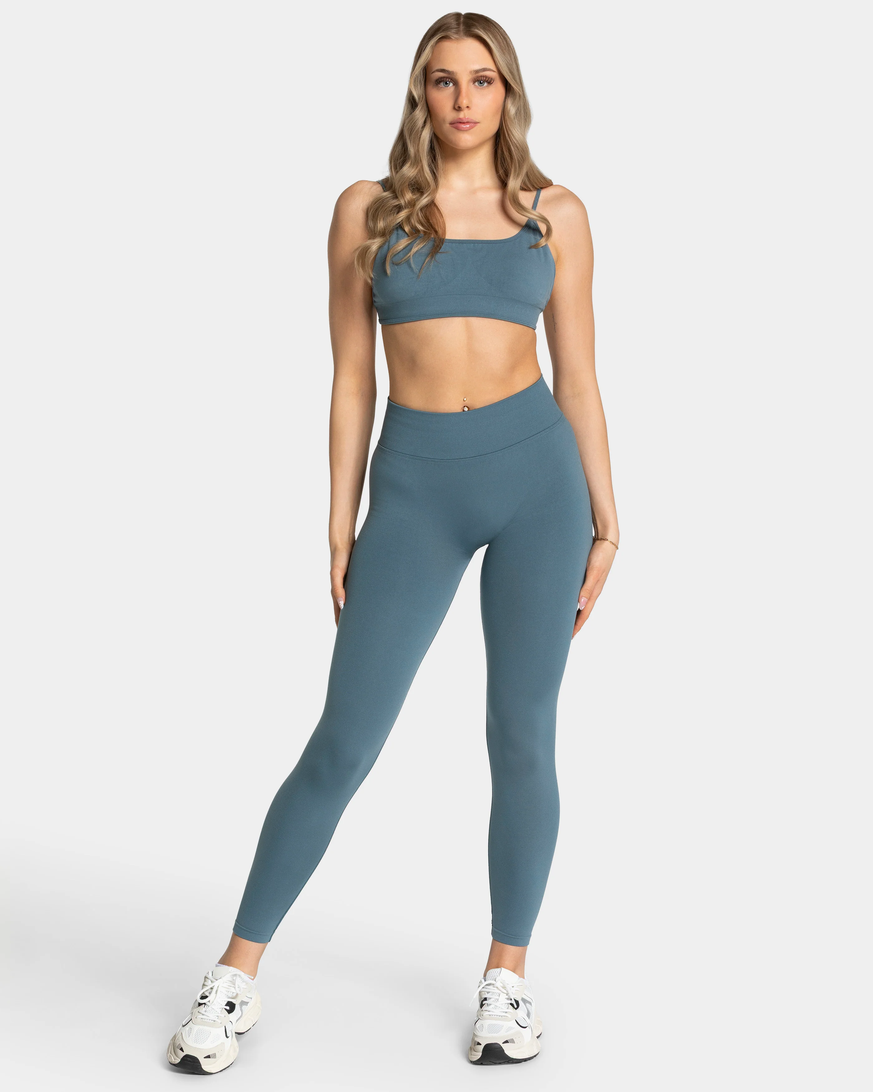 Femme Sculpt Scrunch Leggings "Teal" - Image 3