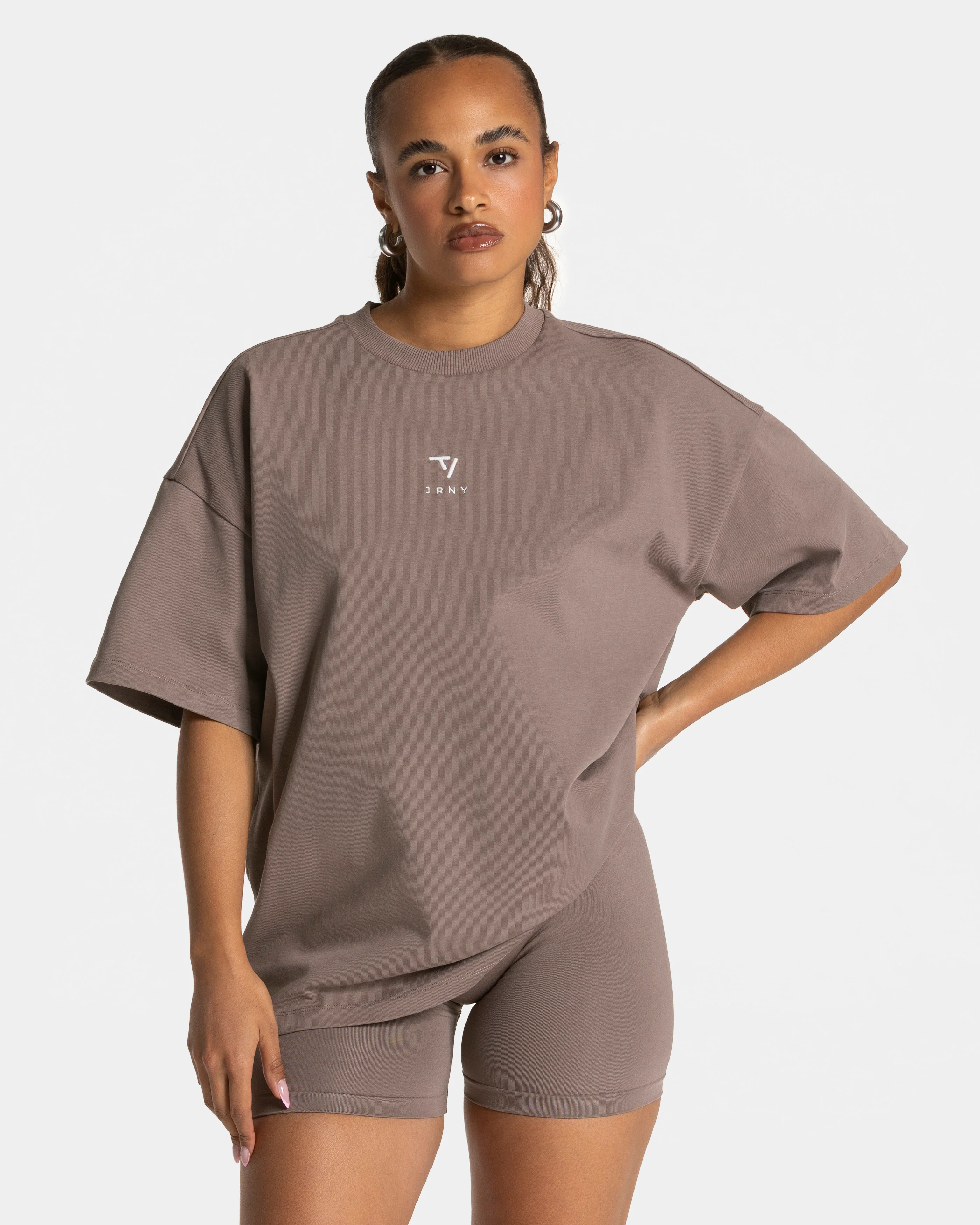 Journey Oversized T-Shirt "Mokka" - Image 2