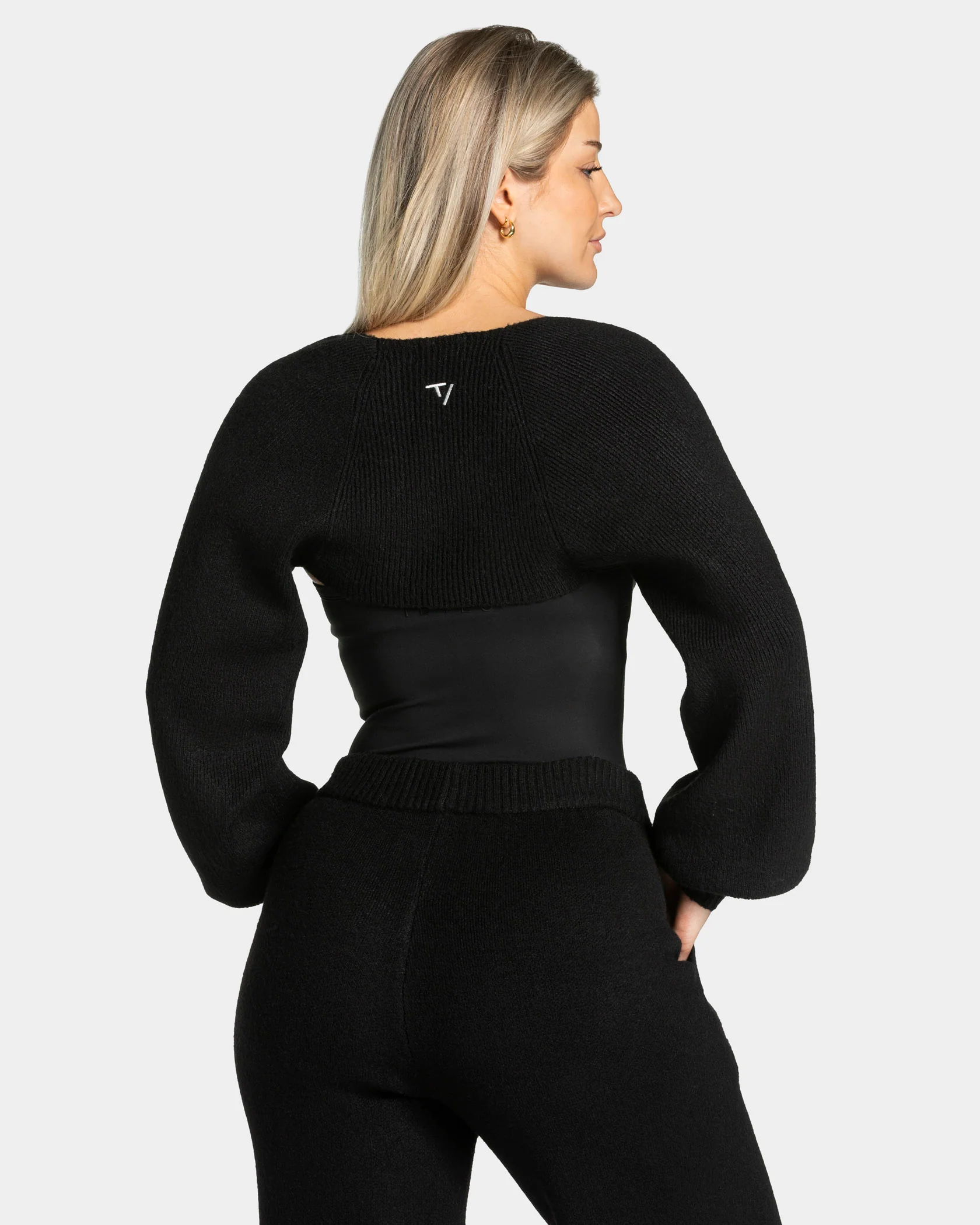 Knit Bolero "Schwarz" - Image 2