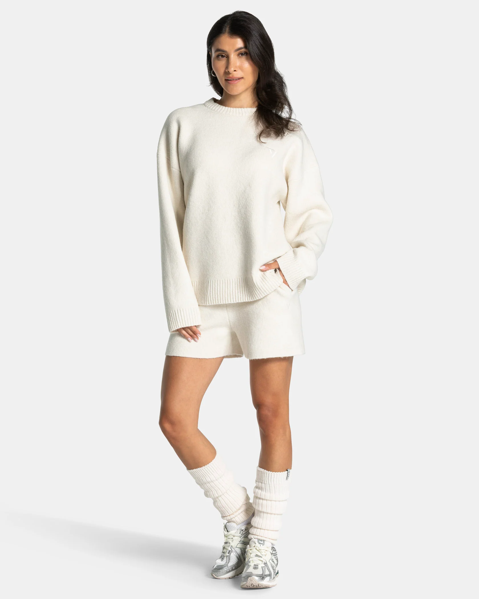 Knit Shorts "Cream" - Image 3