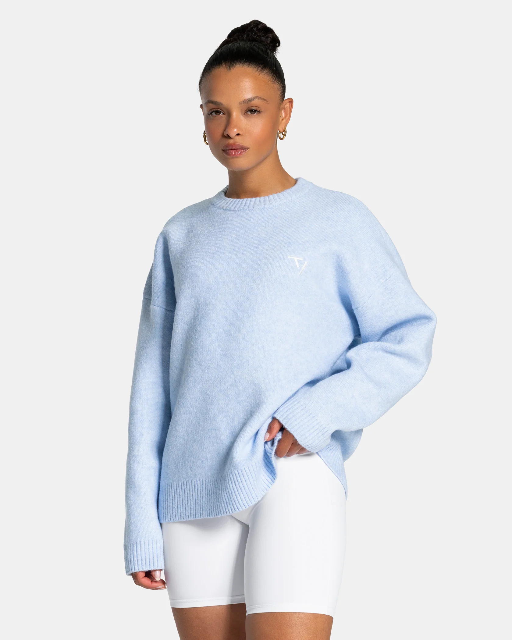 Knit Sweater "Babyblau" - Image 2