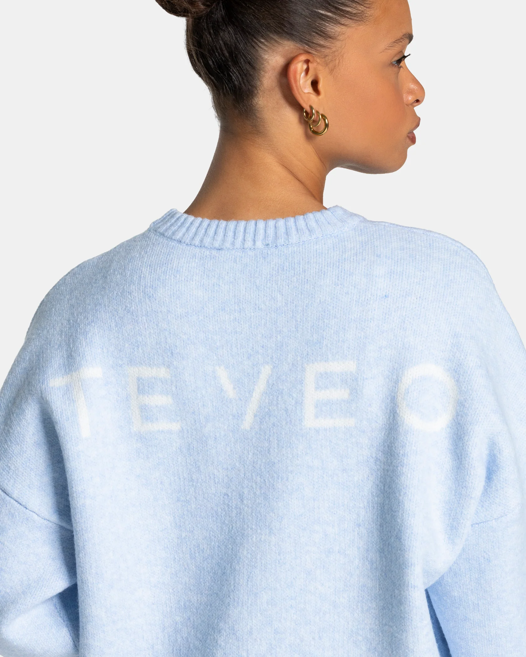 Knit Sweater "Babyblau" - Image 4
