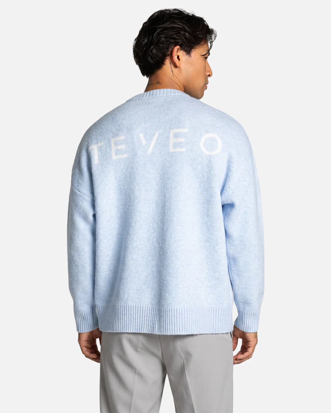 Knit Sweater "Babyblau" - Image 2