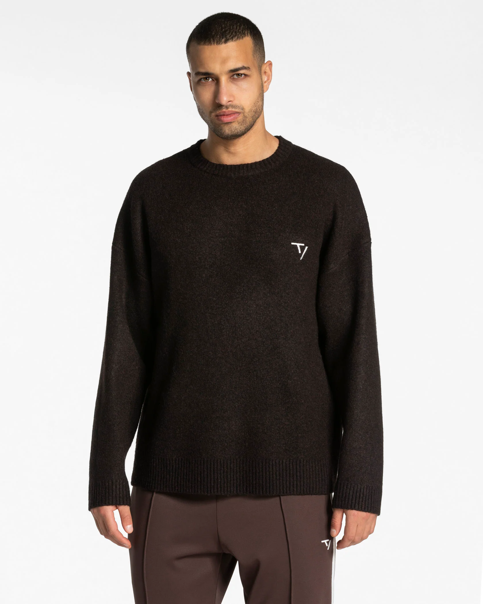 Knit Sweater "Dark Chocolate" - Image 2