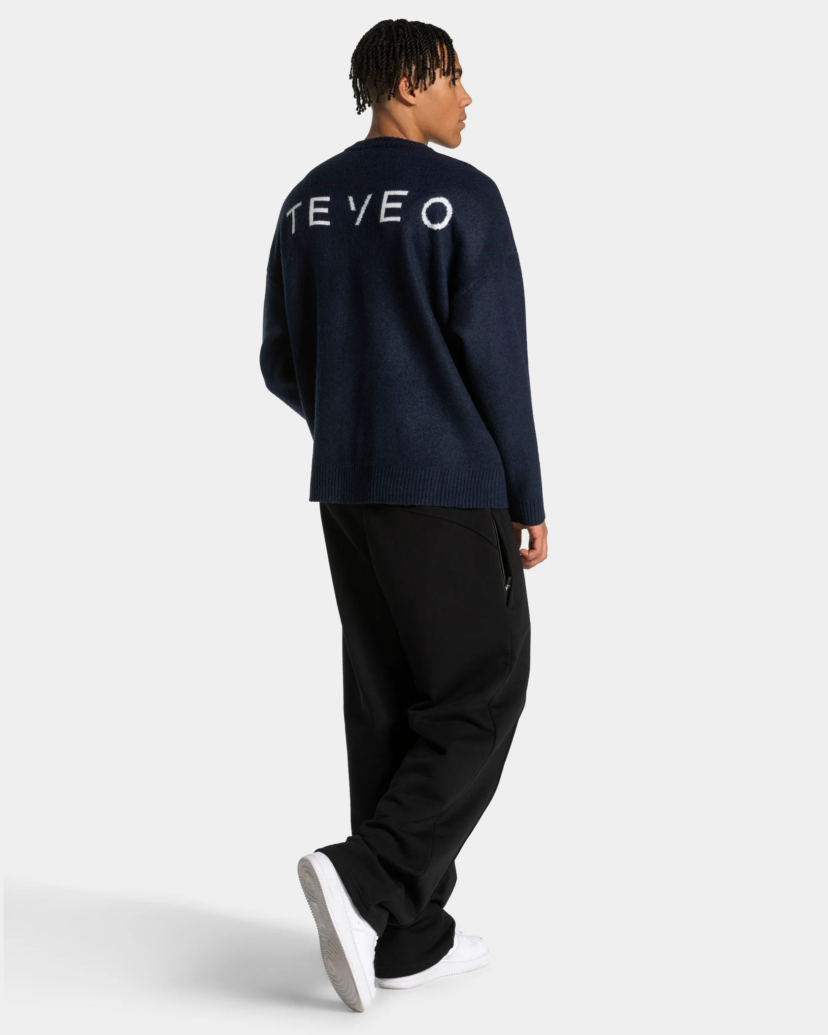 Knit Sweater "Midnight Meliert" - Image 5