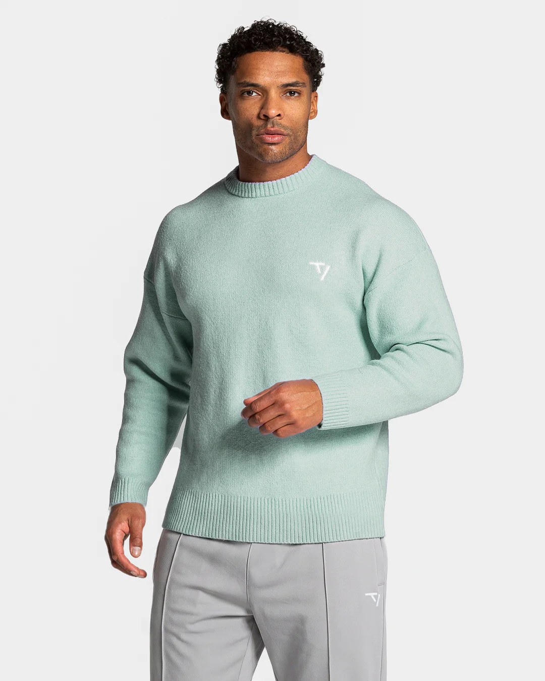 Knit Sweater "Pistachio"