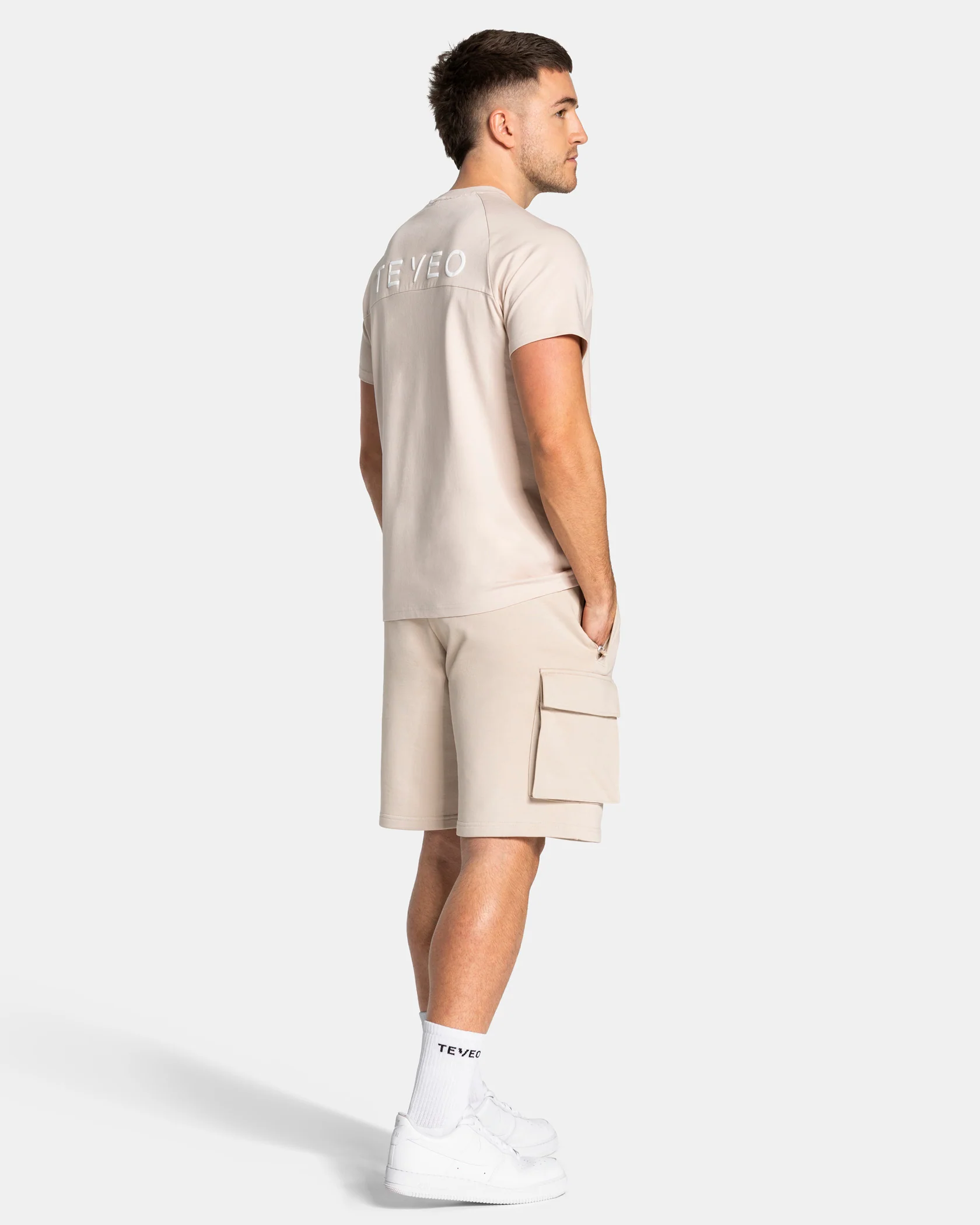 Lift Cargo Shorts "Cream" - Image 5