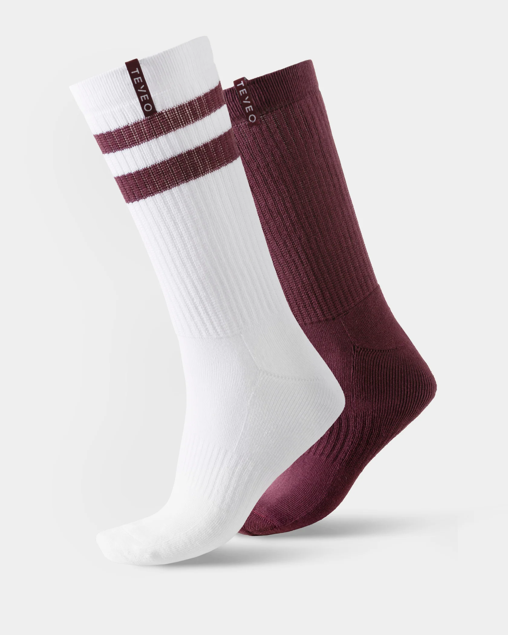 Lift Chunky Socken (2er-Pack) "Merlot"