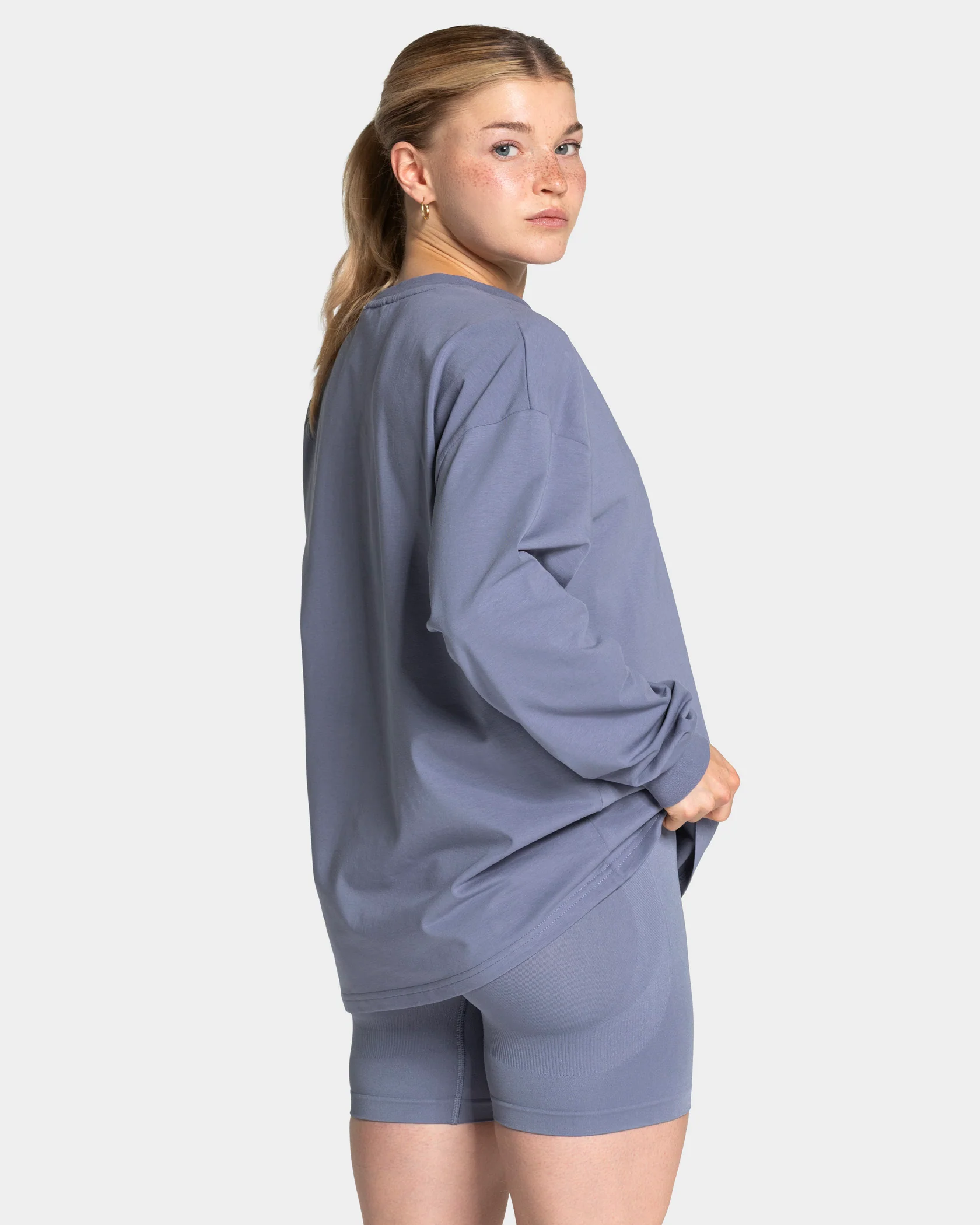 Lift Longsleeve "Stahlblau" - Image 2