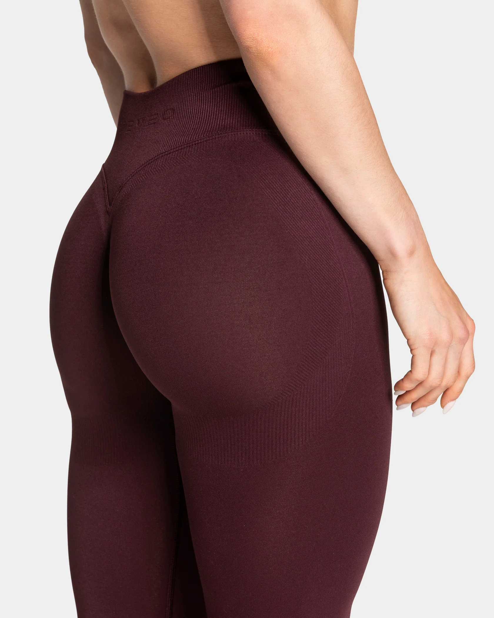 Lift Sculpt Scrunch Leggings "Merlot" - Image 4